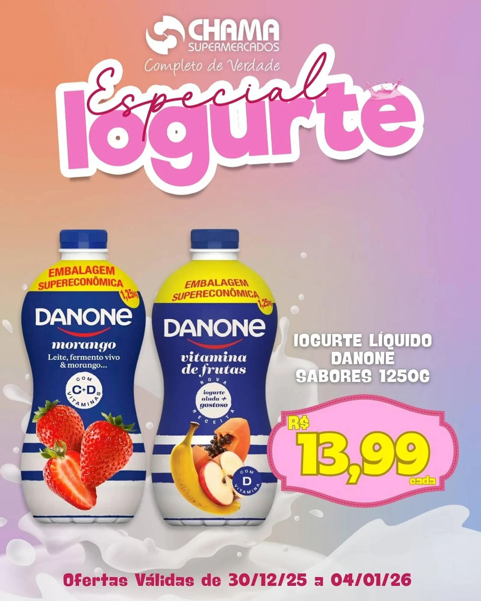 Encarte de Catálogo Chama Supermercados 30 de dezembro até 4 de janeiro 2026 - Pagina 4