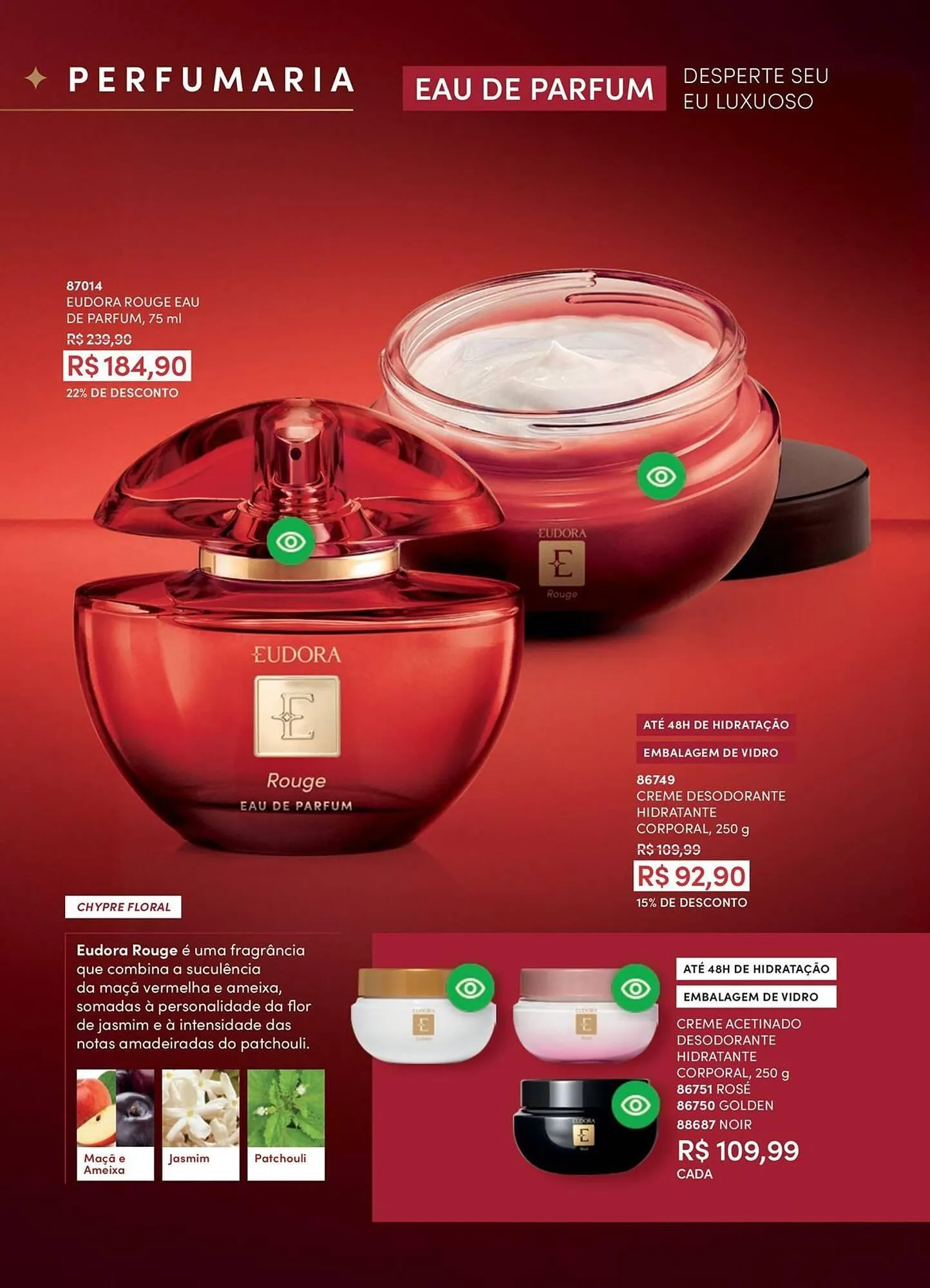 Encarte de Catálogo Eudora 24 de fevereiro até 31 de março 2026 - Pagina 94