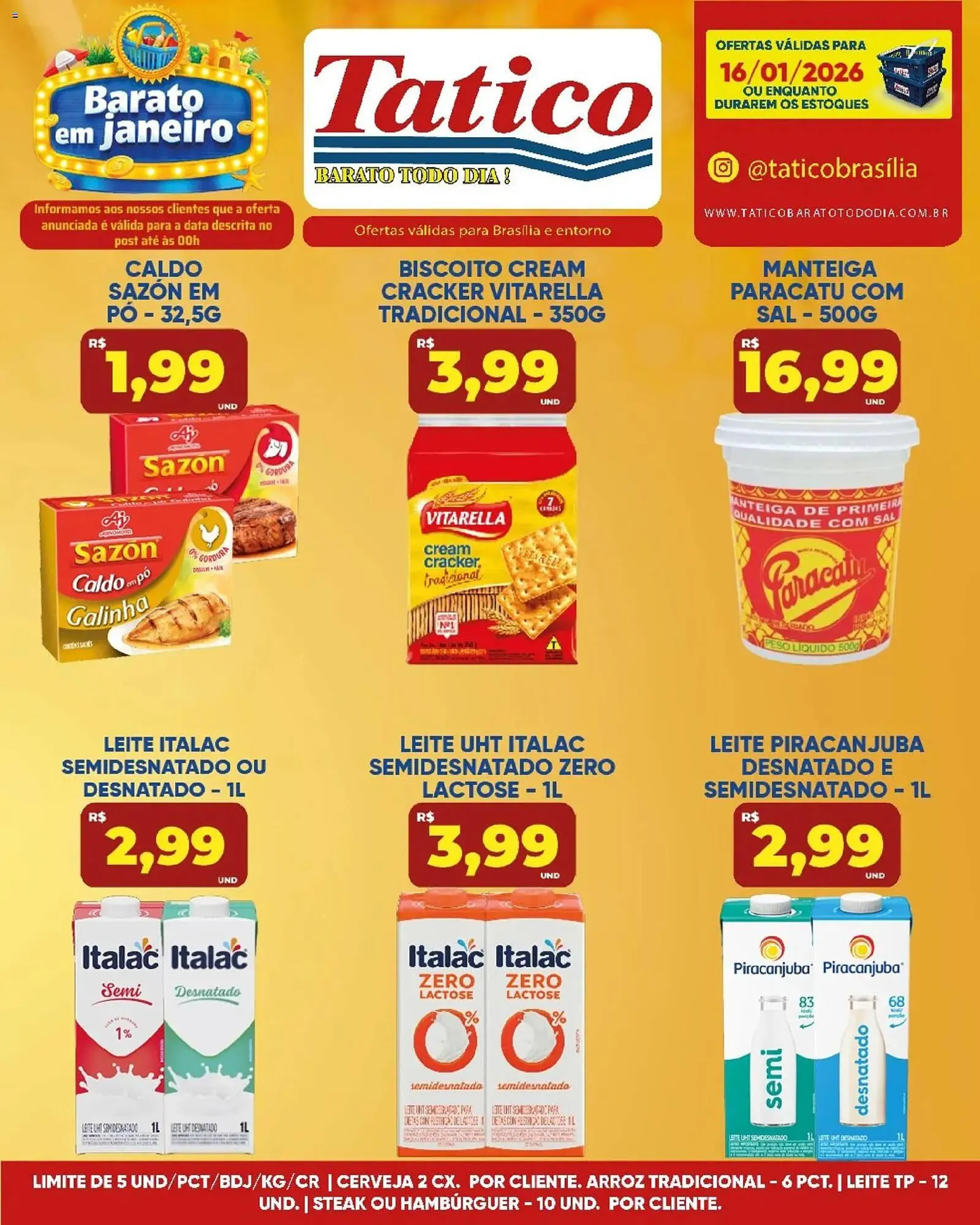 Encarte de Tabloide Tatico 17 de janeiro até 18 de janeiro 2026 - Pagina 22