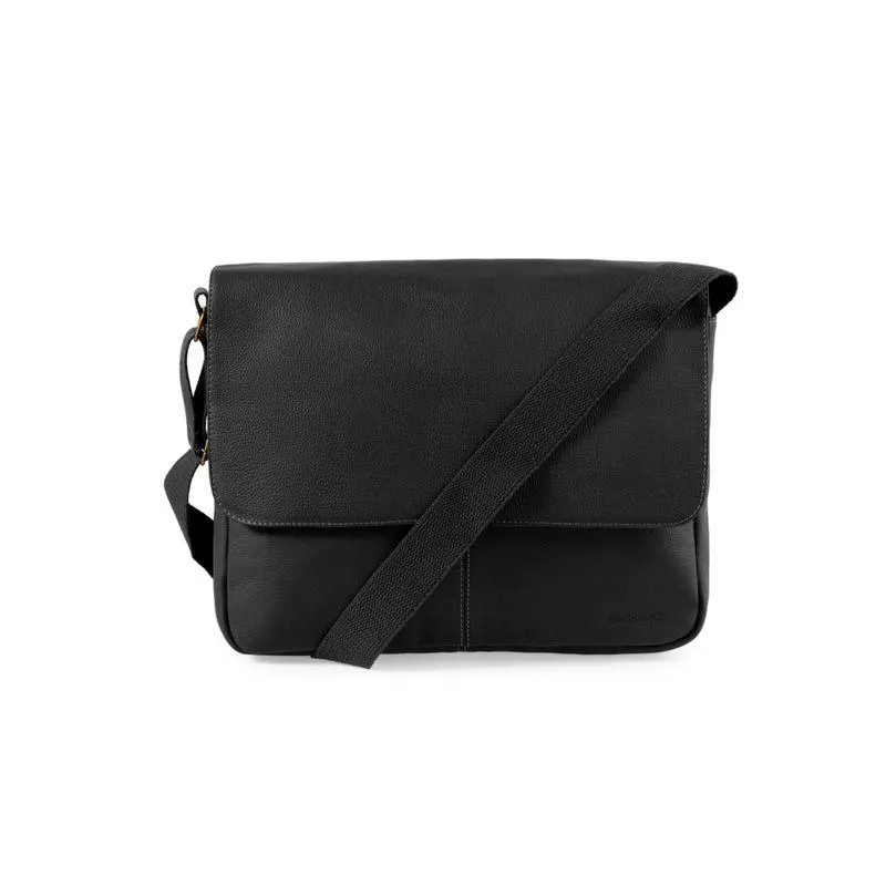 Pasta Masculina de Couro Carteiro Urca Preta