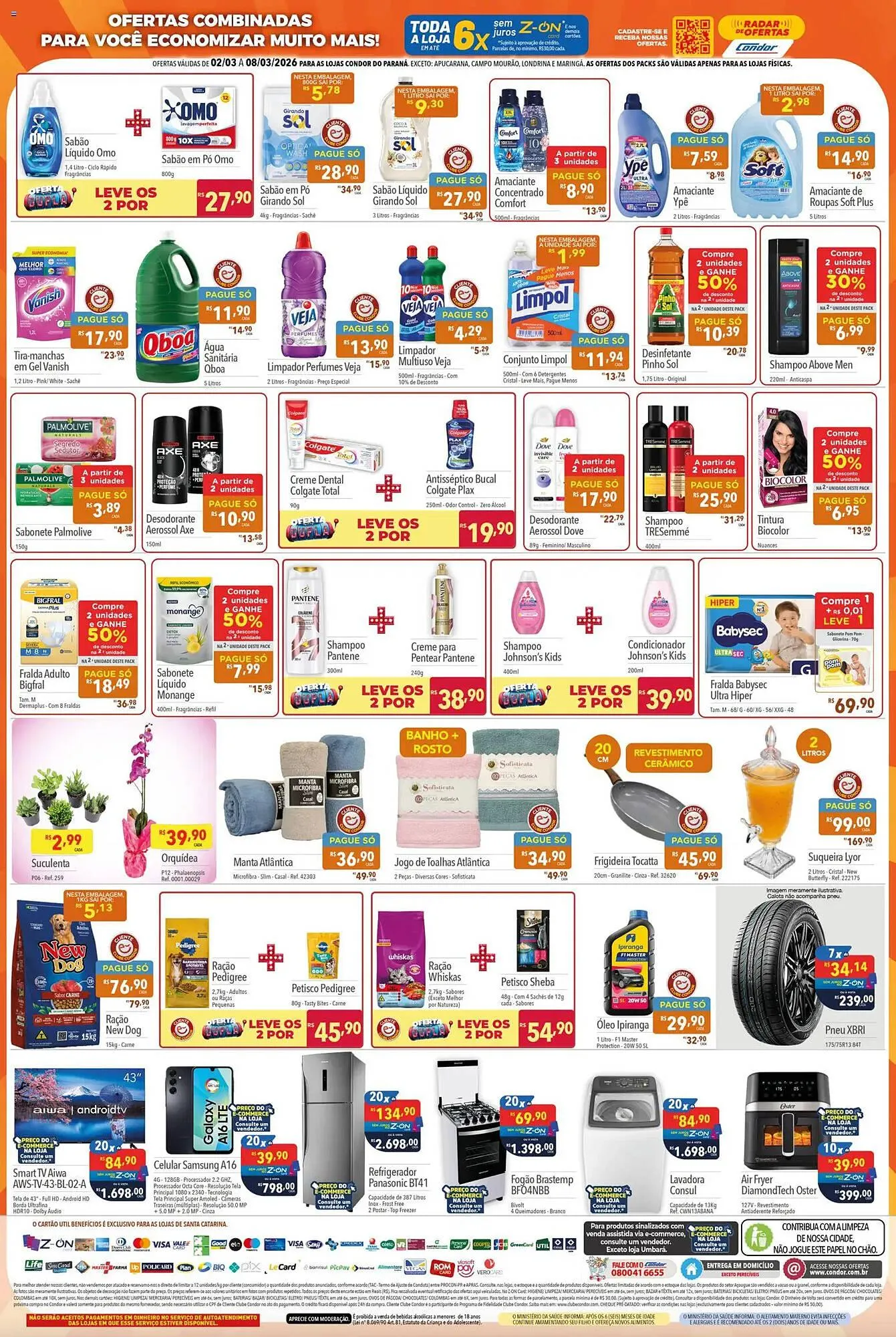 Encarte de Catálogo Supermercados Condor 2 de março até 8 de março 2026 - Pagina 4