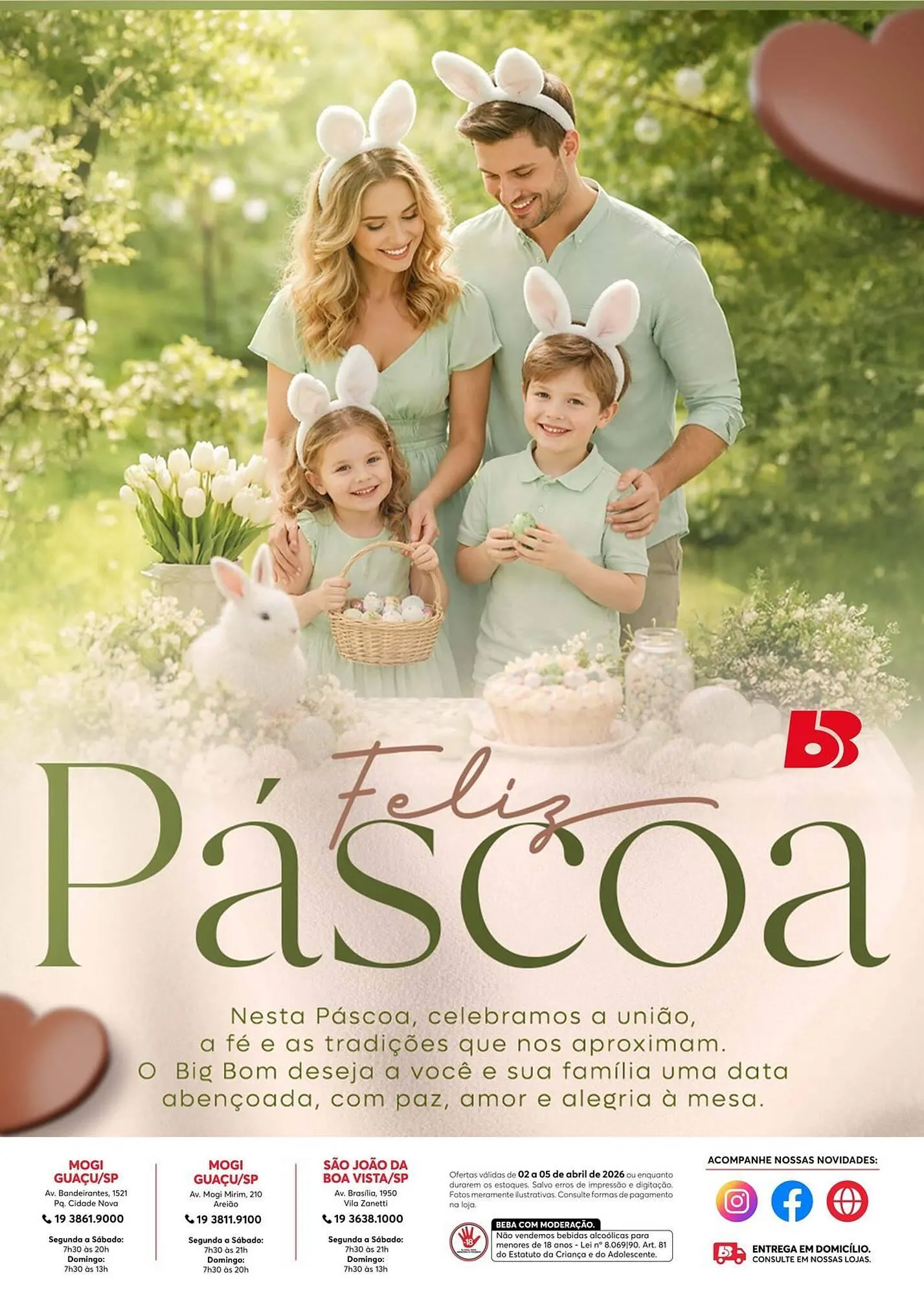 Encarte de Catálogo Big Bom Supermercados 2 de abril até 5 de abril 2026 - Pagina 5