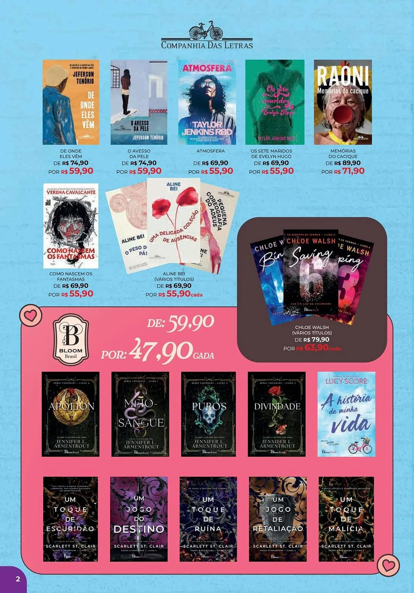 Encarte de Catálogo Livraria Leitura 1 de agosto até 30 de setembro 2025 - Pagina 2