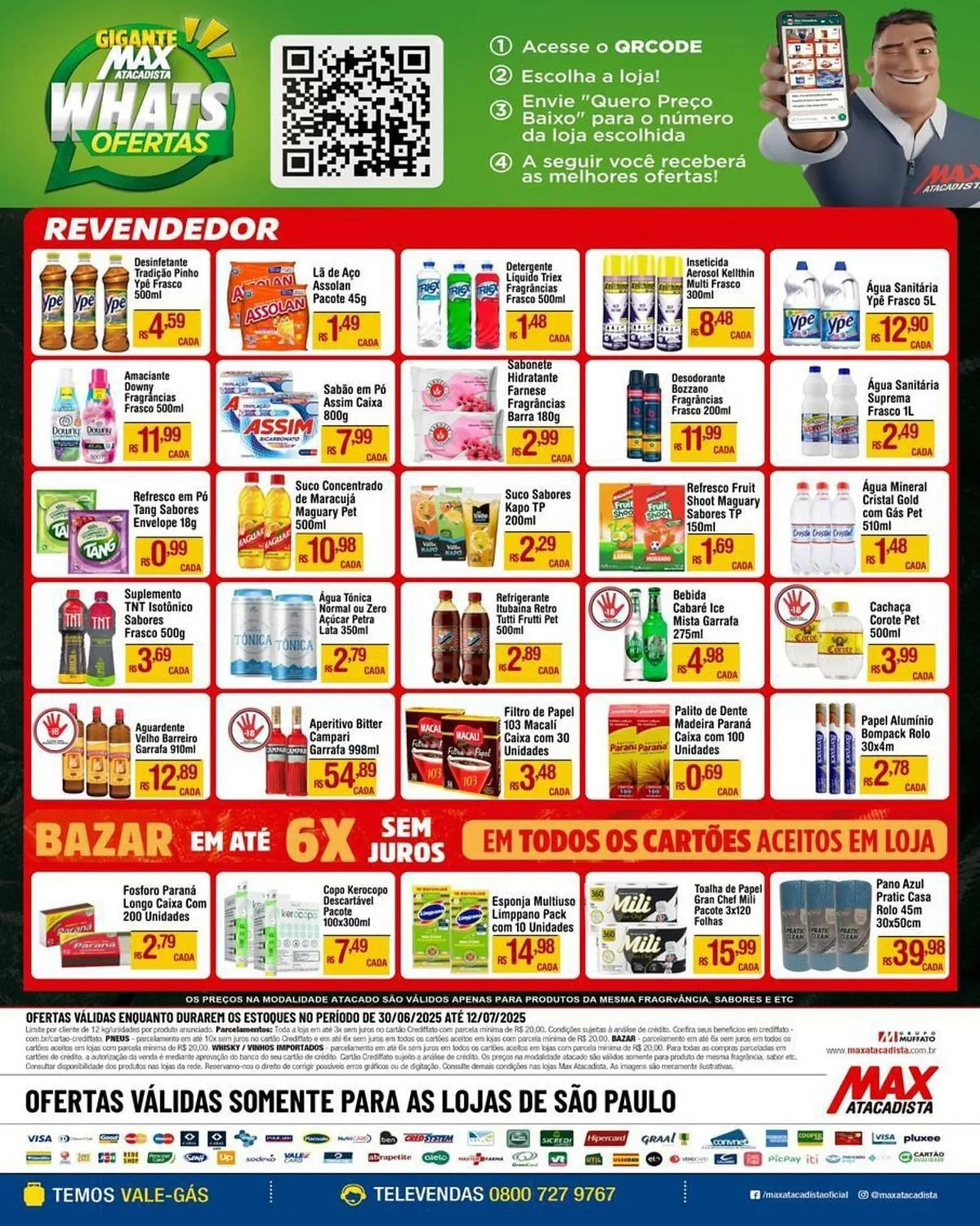 Encarte de Catálogo Max Atacadista 30 de junho até 12 de julho 2025 - Pagina 4