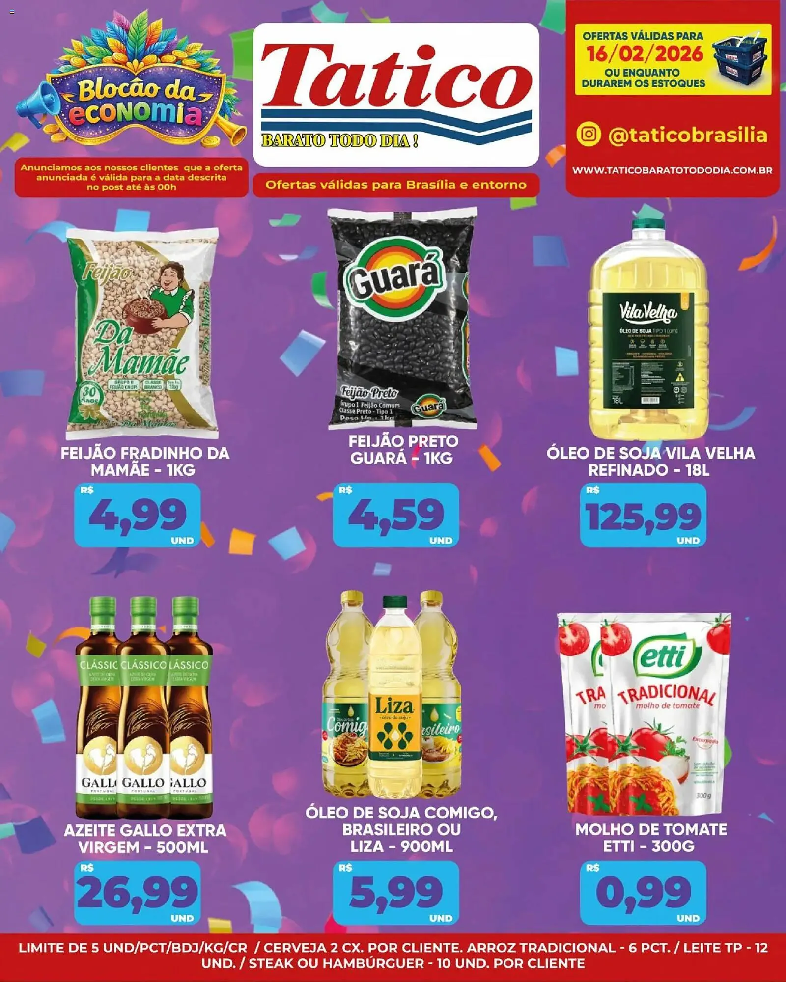 Encarte de Tabloide Tatico 16 de fevereiro até 16 de fevereiro 2026 - Pagina 2