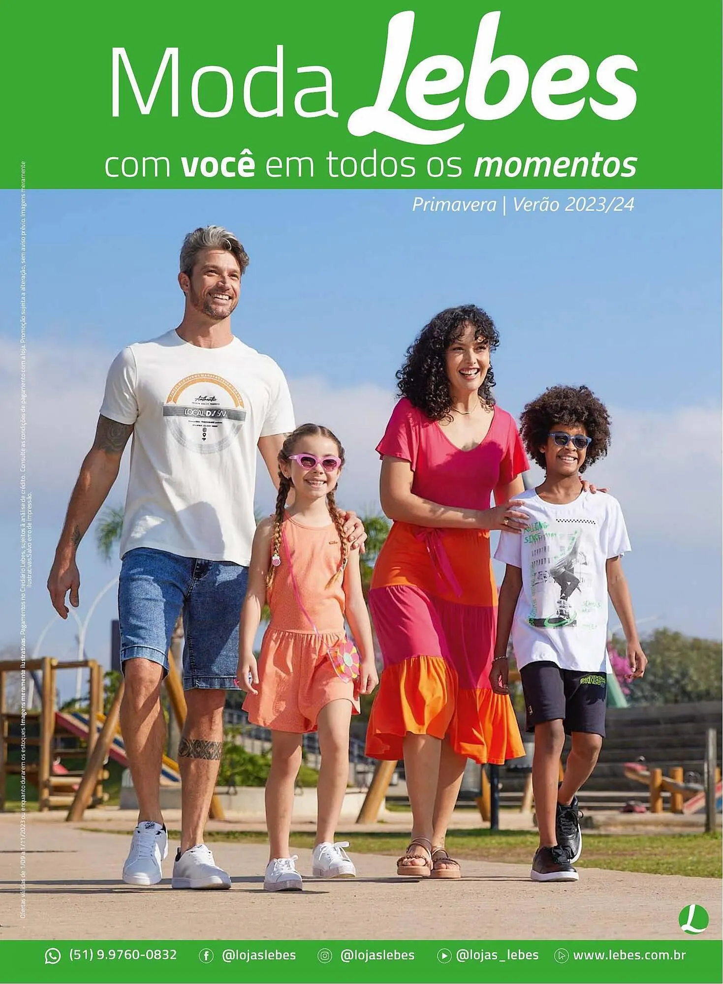 Encarte de Catálogo Lojas Lebes 1 de setembro até 1 de novembro 2023 - Pagina 1