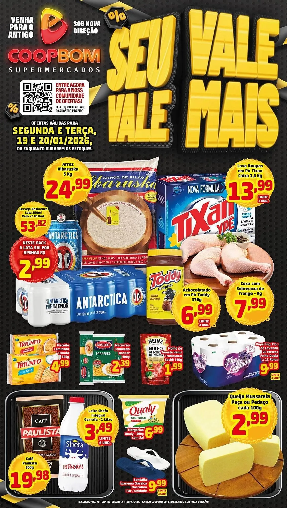 Encarte de Tabloide CoopBom 19 de janeiro até 20 de janeiro 2026 - Pagina 1