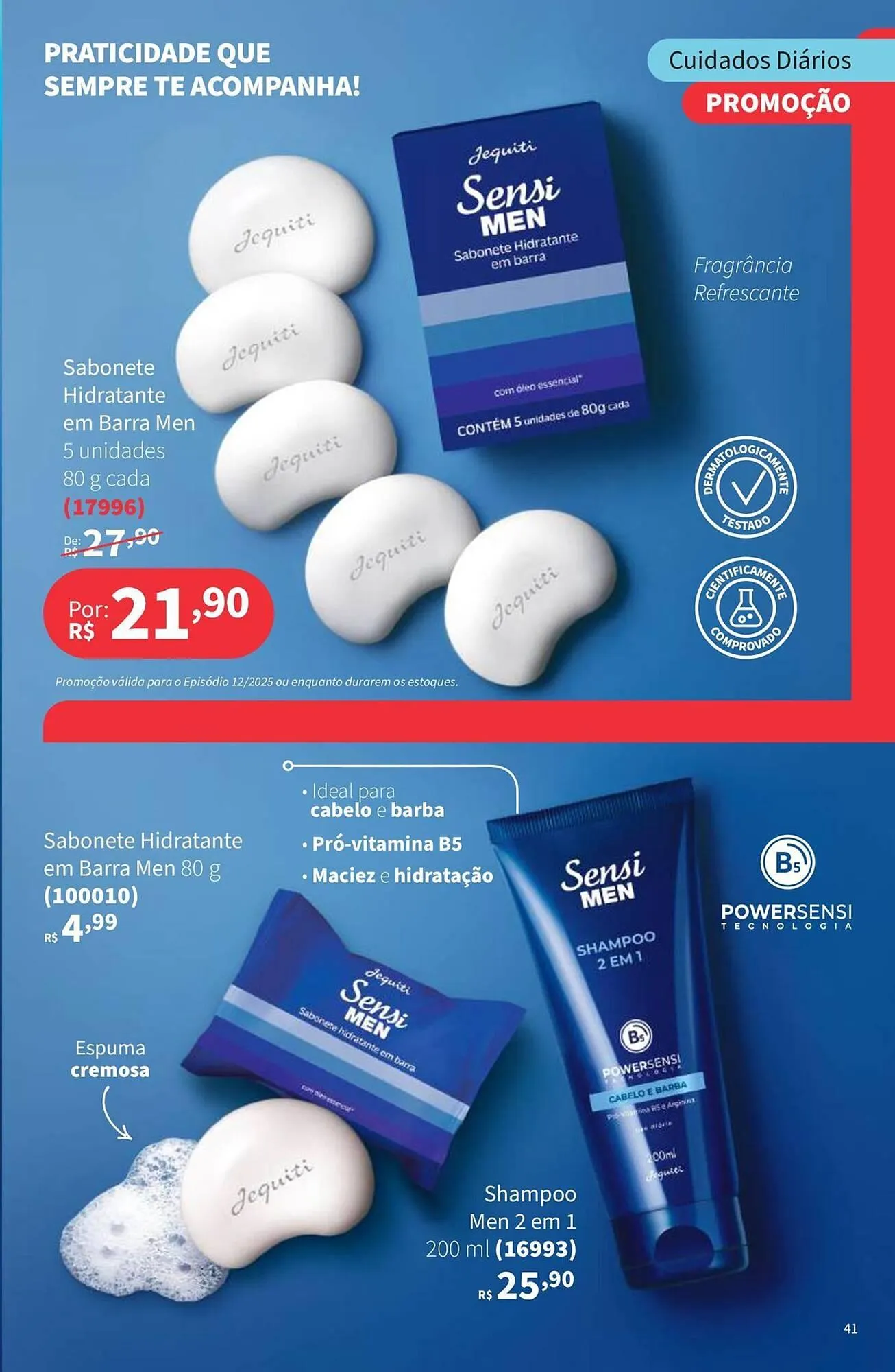 Encarte de Catálogo Jequiti 25 de agosto até 31 de dezembro 2025 - Pagina 41