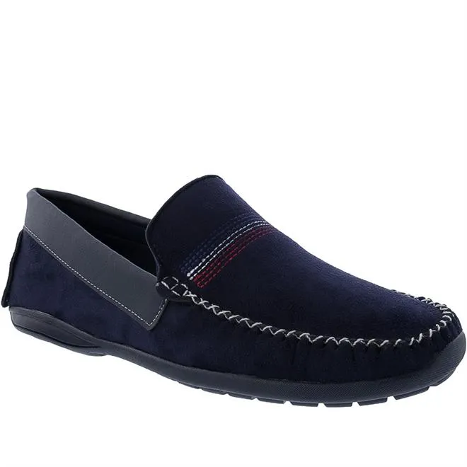 Mocassim Iceberg Camurca Marinho