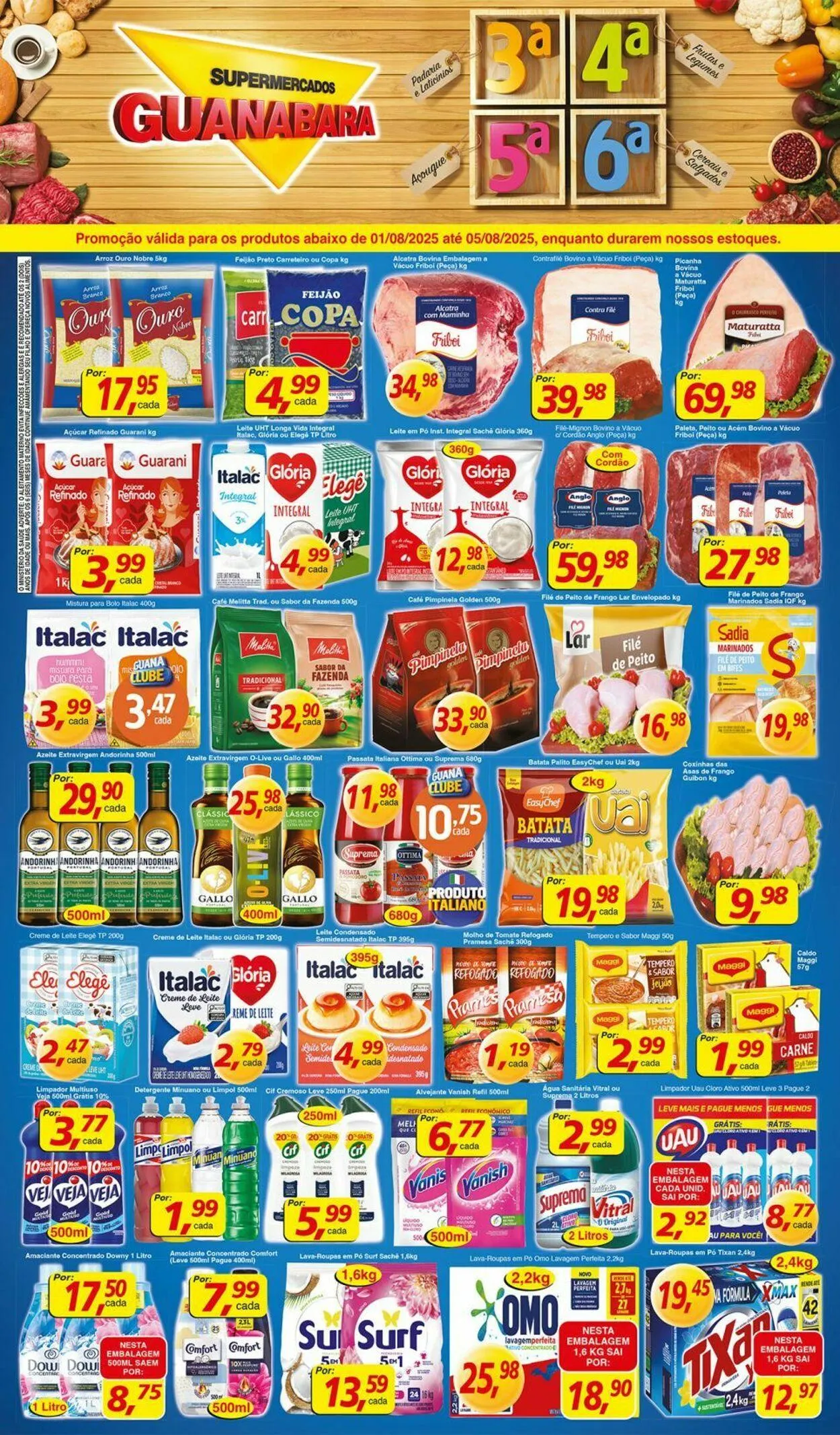 Encarte de Supermercados Guanabara 1 de agosto até 2 de agosto 2025 - Pagina 12