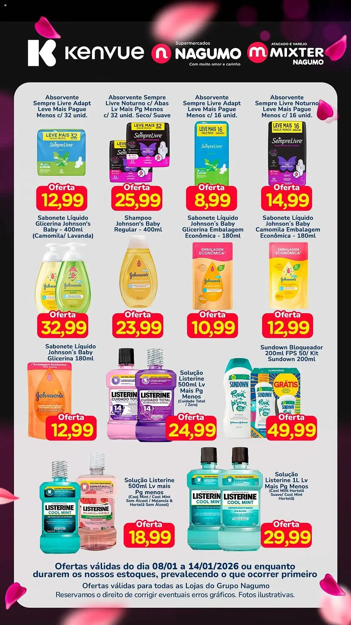Encarte de Folheto Nagumo 8 de janeiro até 14 de janeiro 2026 - Pagina 1
