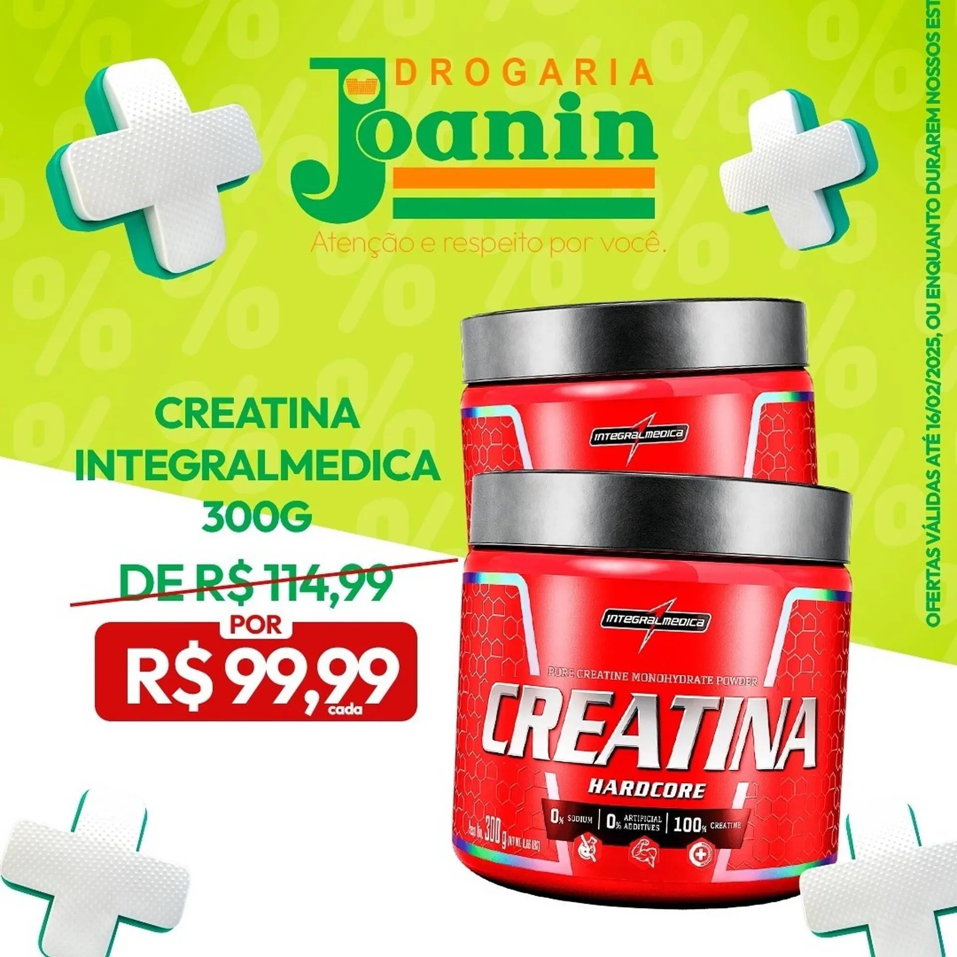 Encarte de Catálogo Supermercados Joanin 4 de fevereiro até 16 de fevereiro 2025 - Pagina 1