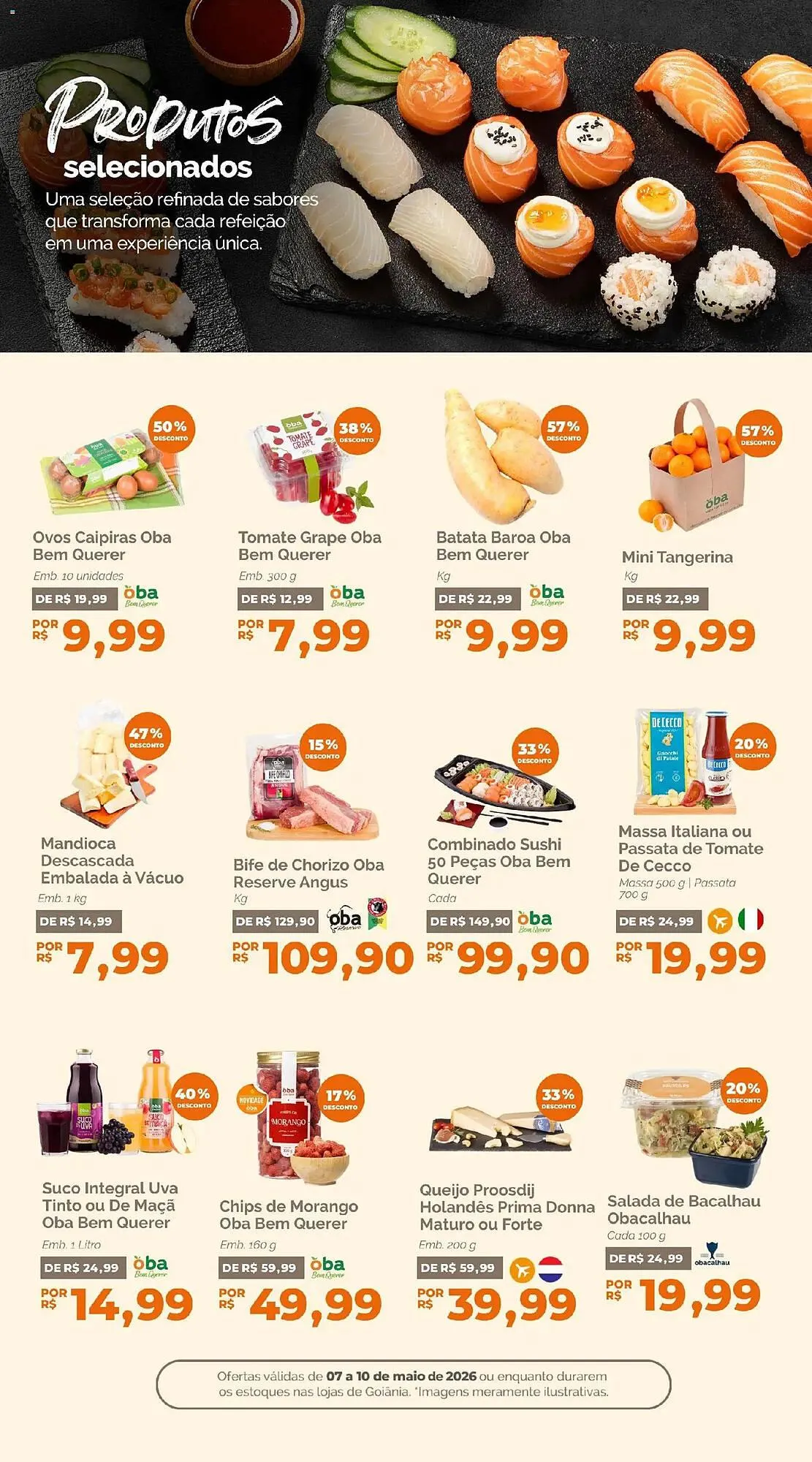 Encarte de Folheto Oba Hortifruti 7 de maio até 10 de maio 2026 - Pagina 5