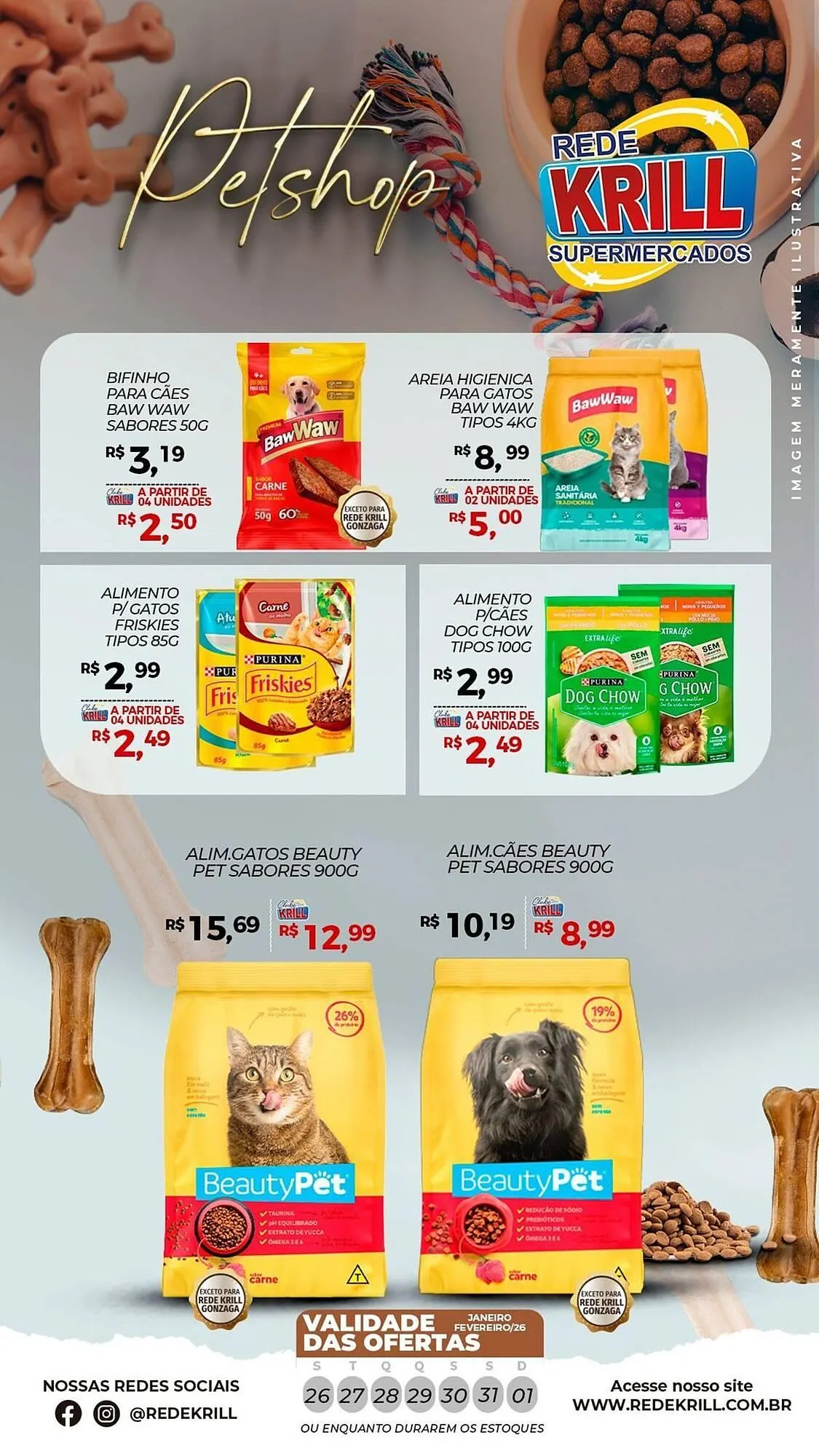 Encarte de Folheto Rede Krill 26 de janeiro até 31 de janeiro 2026 - Pagina 3