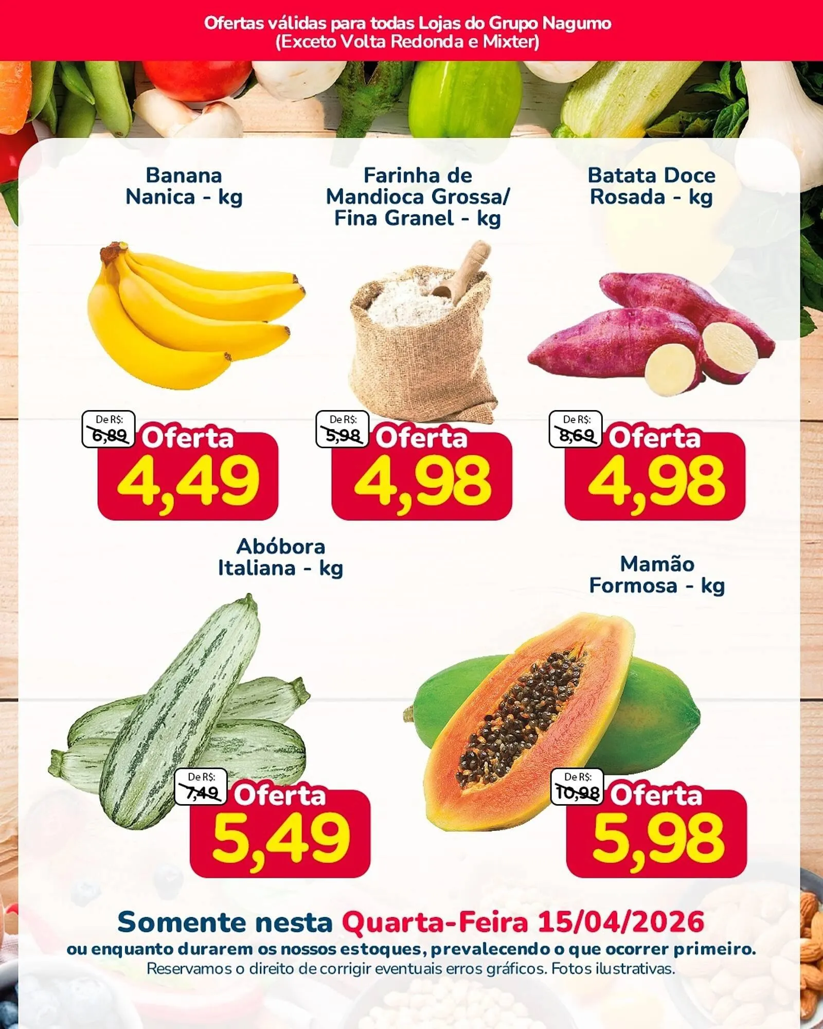 Encarte de Folheto Nagumo 15 de abril até 15 de abril 2026 - Pagina 3