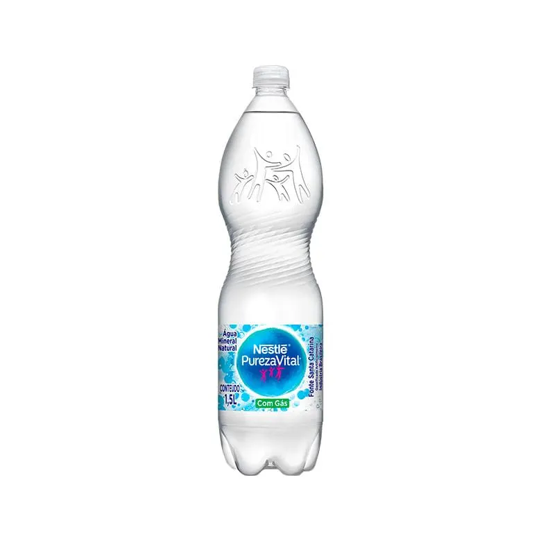 Agua Mineral Pureza Vital com Gás 1,5l