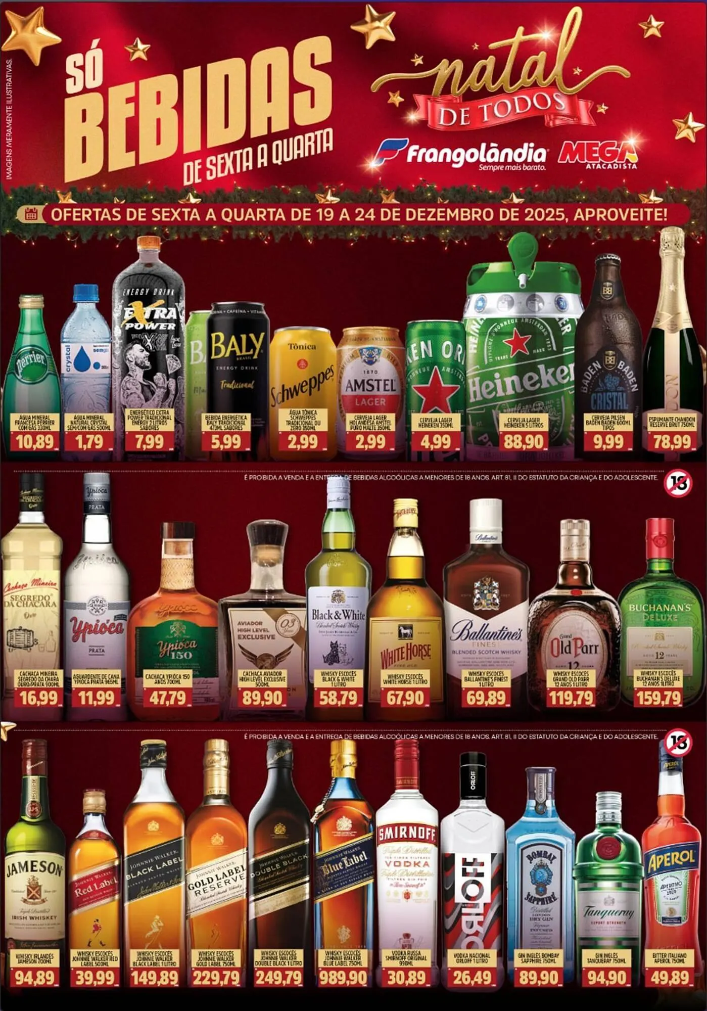 Encarte de Encarte Frangolândia 19 de dezembro até 24 de dezembro 2025 - Pagina 1