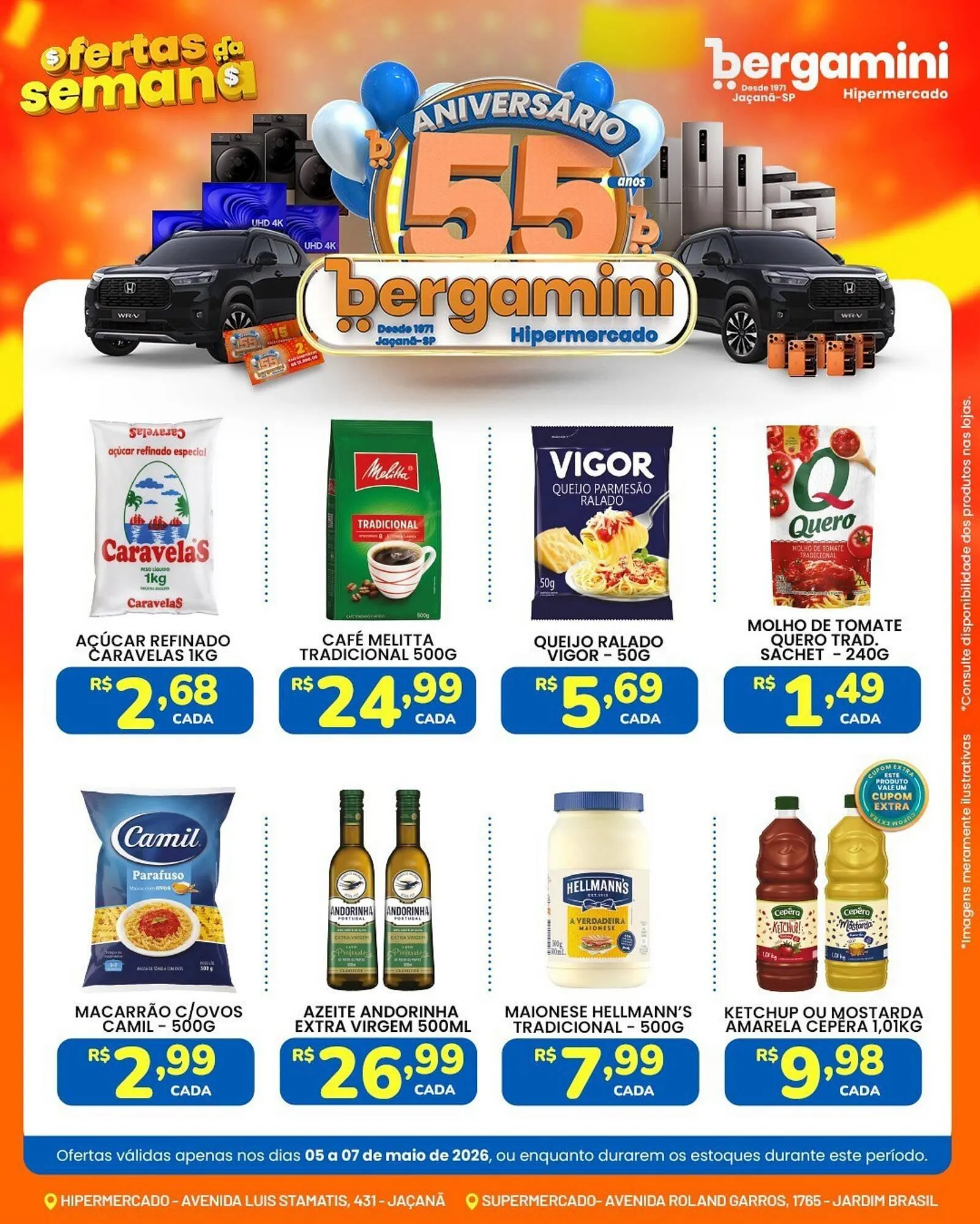 Encarte de Catálogo Supermercado Bergamini 5 de maio até 7 de maio 2026 - Pagina 2