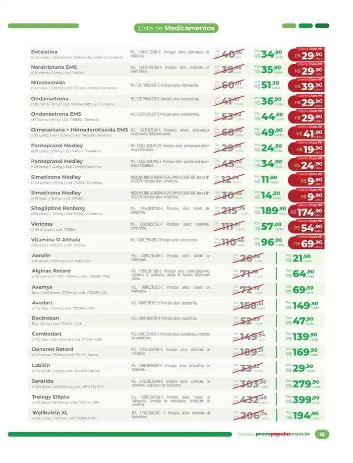 Encarte de Encarte Março PP - RS 3 de março até 31 de março 2025 - Pagina 15