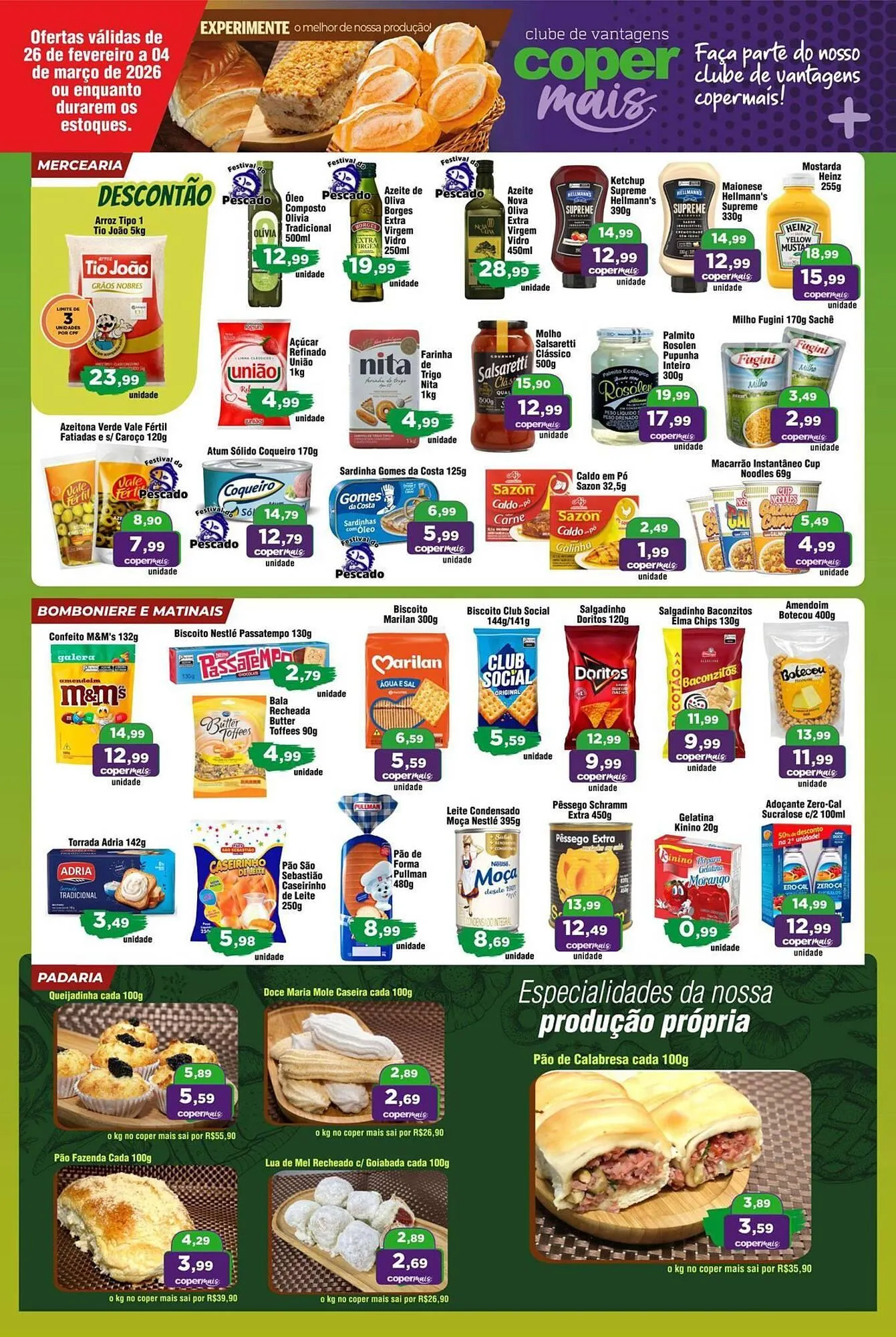 Encarte de Tabloide Copercana 26 de fevereiro até 4 de março 2026 - Pagina 2