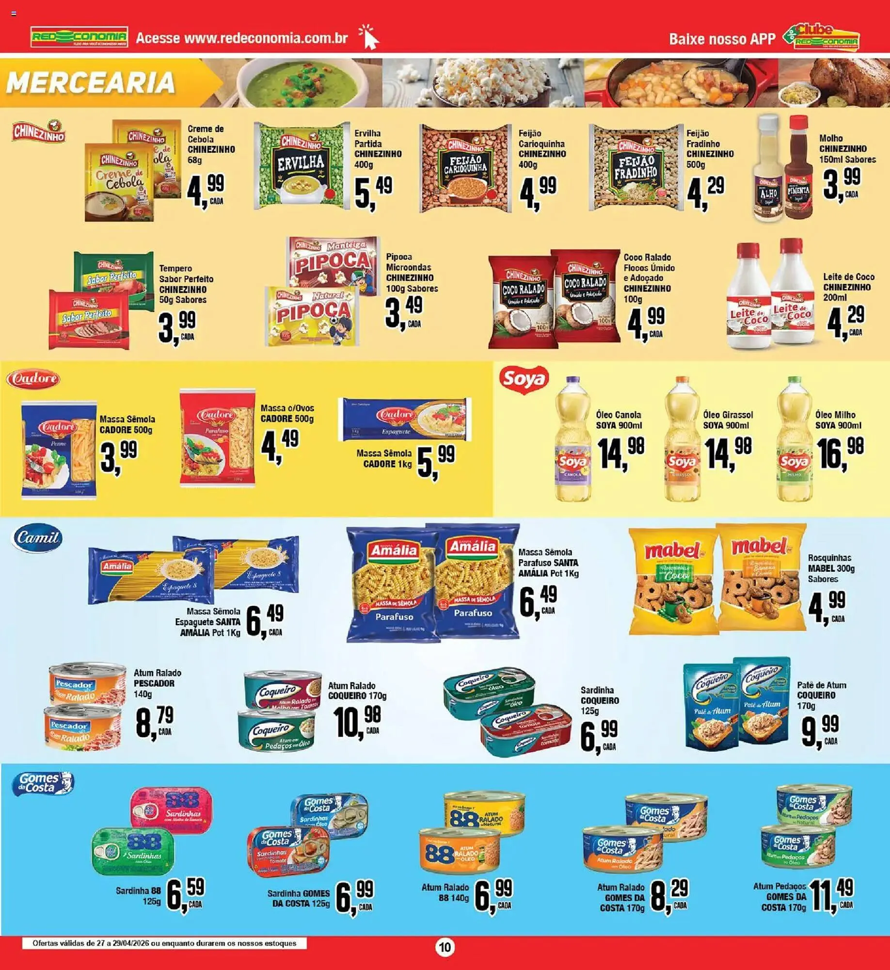 Encarte de Encarte Redeconomia 27 de abril até 29 de abril 2026 - Pagina 10