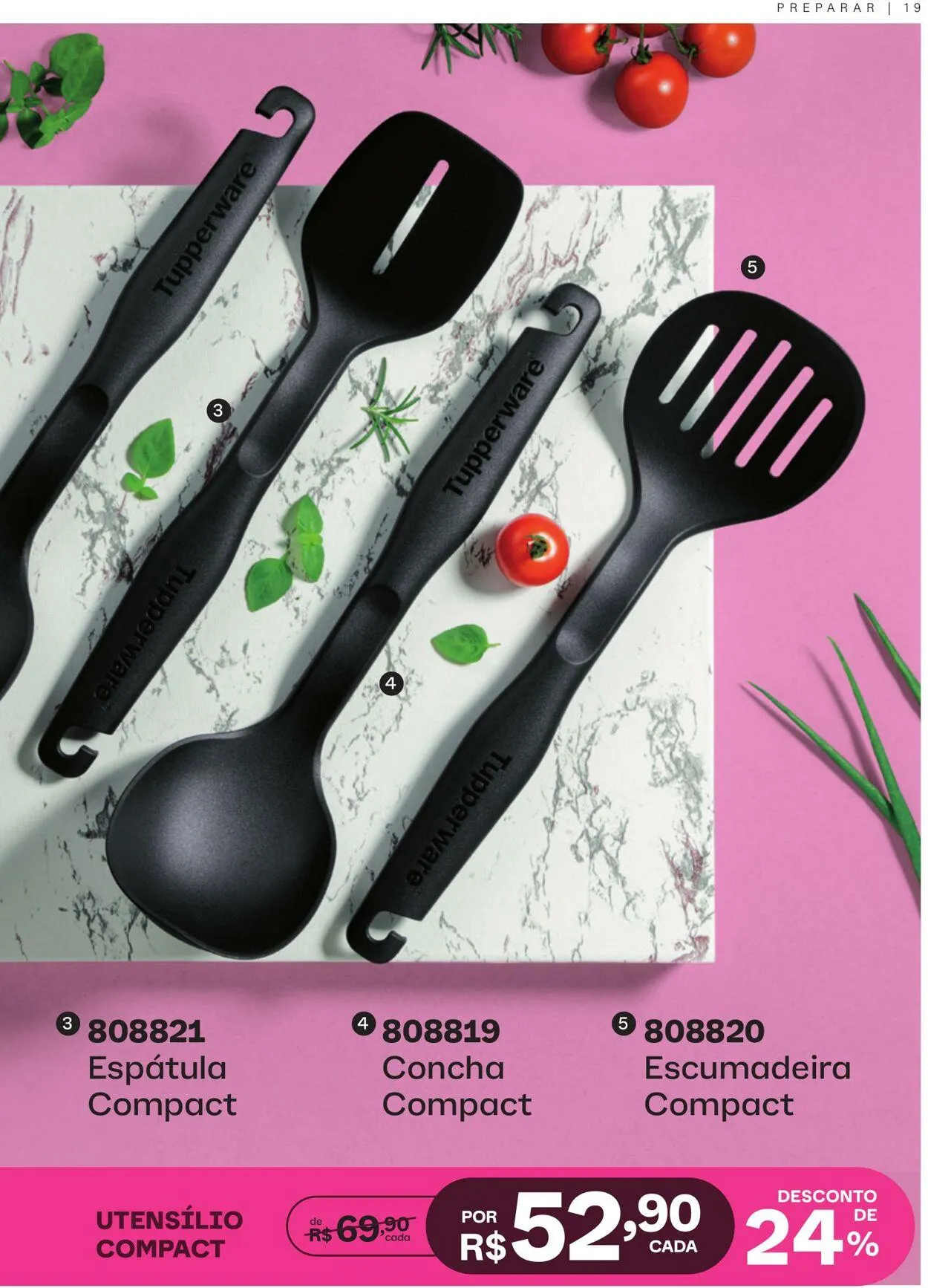 Encarte de Tupperware 1 de maio até 31 de maio 2025 - Pagina 19