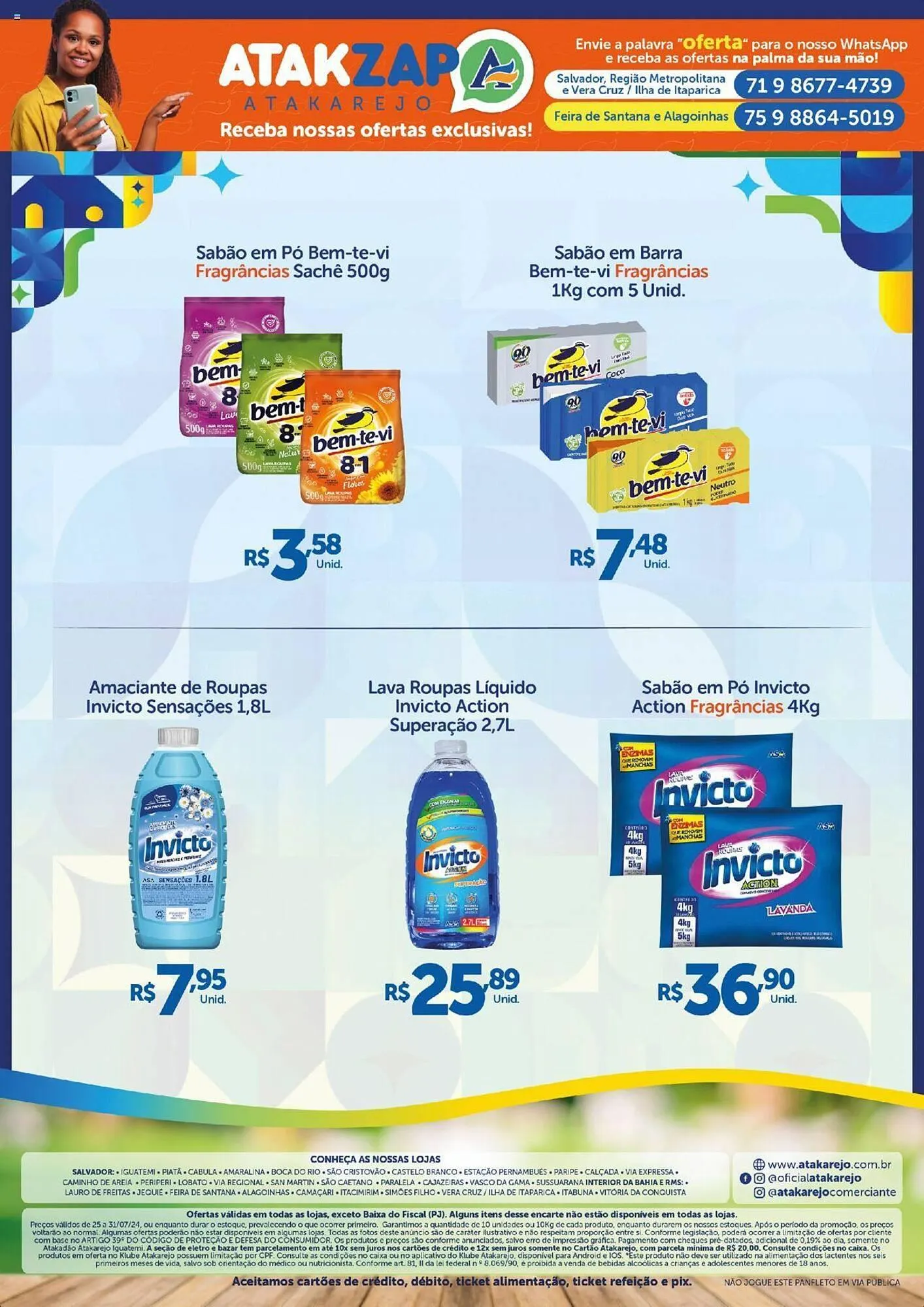 Encarte de Catálogo Atakarejo 25 de julho até 31 de julho 2024 - Pagina 2