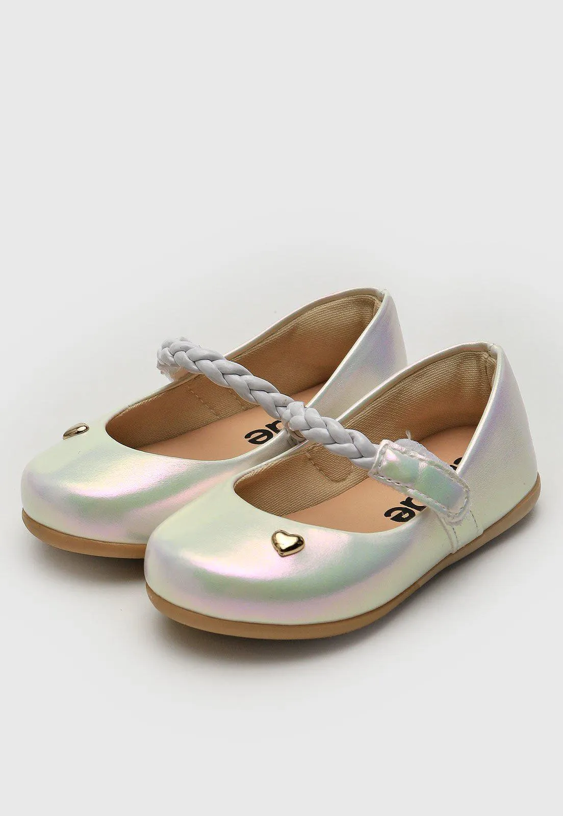 Sapatilha Infantil Tricae Tressê Prata