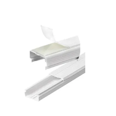 Canaleta Branca Com Fita Dupla Face 20x10x2000mm - Ilumi - Referência: 6209df