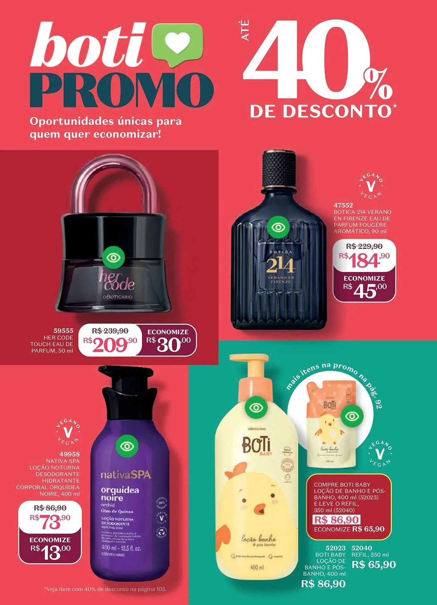 Encarte de Catálogo O Boticário 17 de outubro até 2 de novembro 2025 - Pagina 199