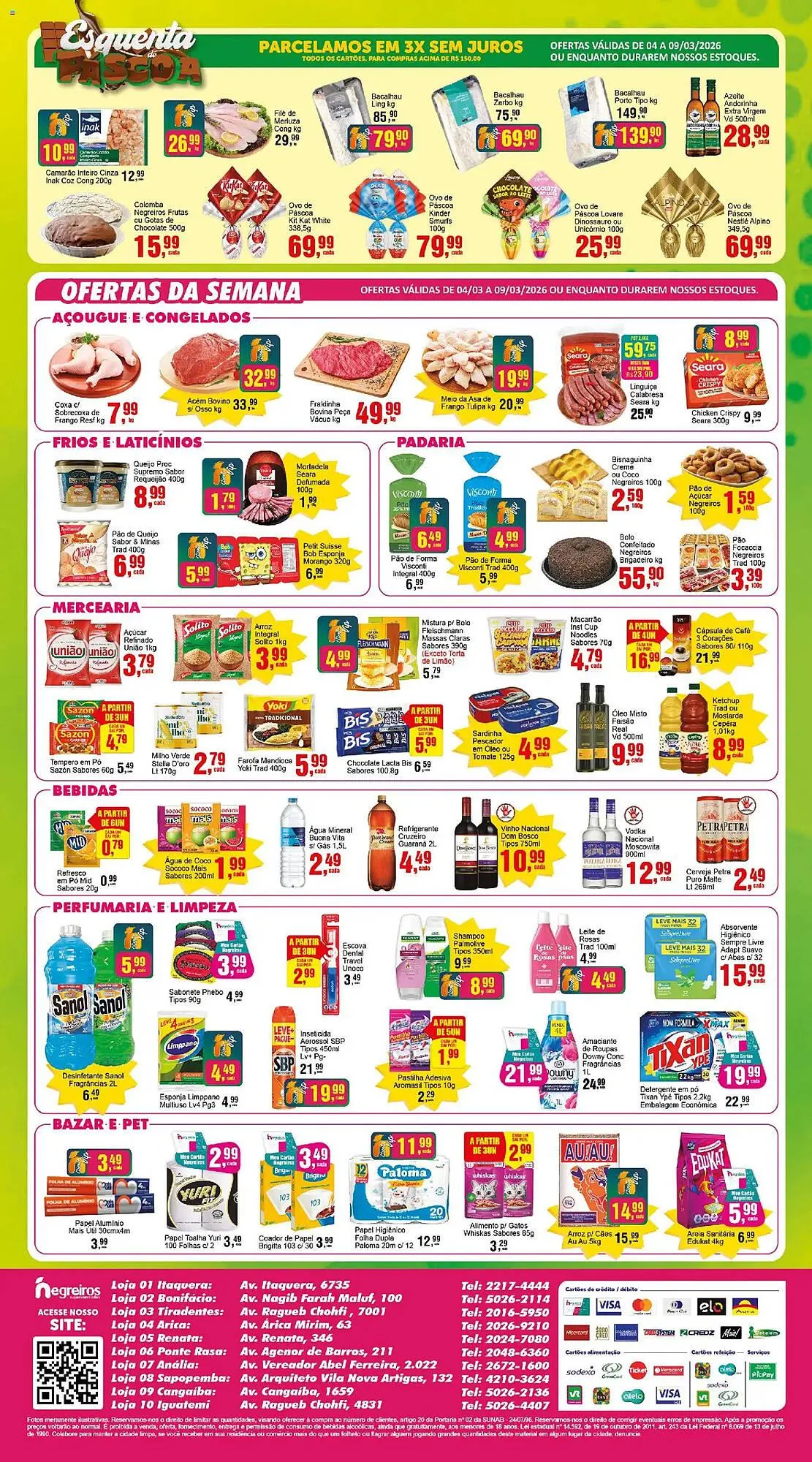 Encarte de Folheto Negreiros 3 de março até 10 de março 2026 - Pagina 2