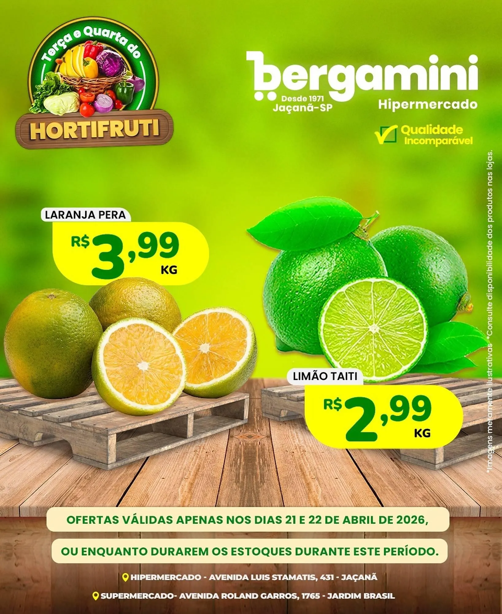 Encarte de Catálogo Supermercado Bergamini 21 de abril até 22 de abril 2026 - Pagina 3