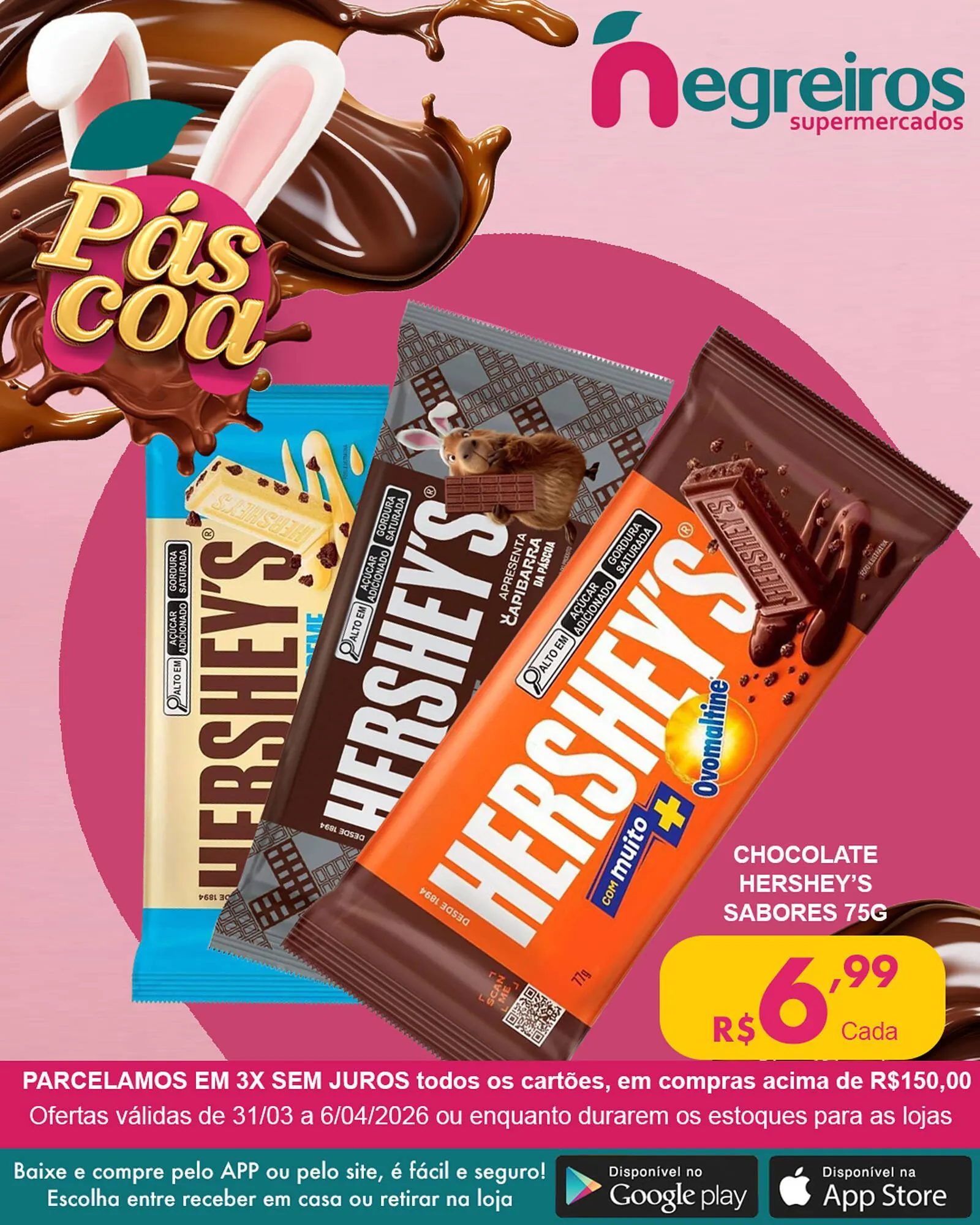 Encarte de Folheto Negreiros 31 de março até 6 de abril 2026 - Pagina 1