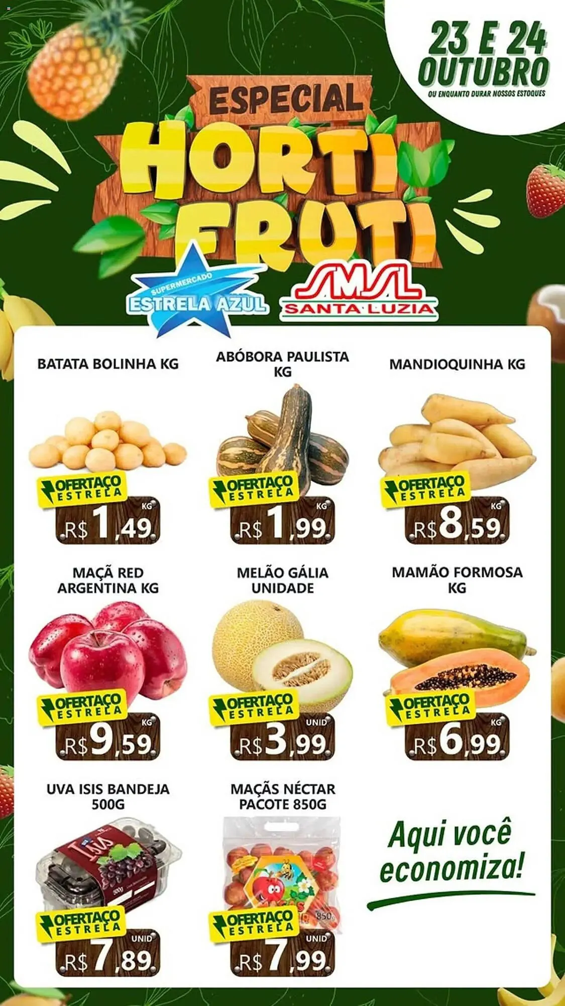 Folheto Supermercado Estrela Azul - 1