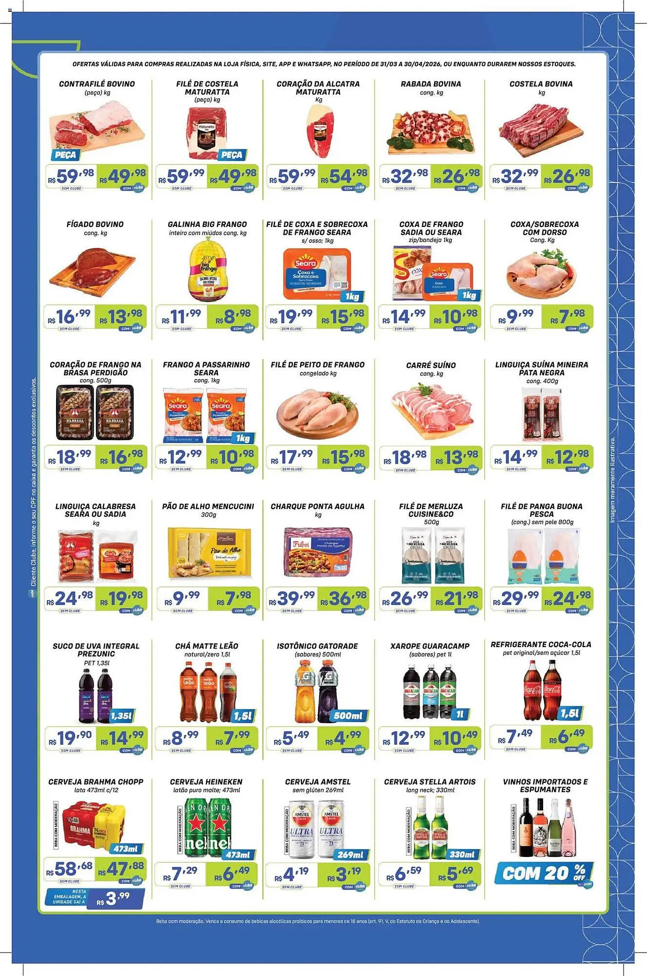 Encarte de Encarte Prezunic 31 de março até 1 de maio 2026 - Pagina 2