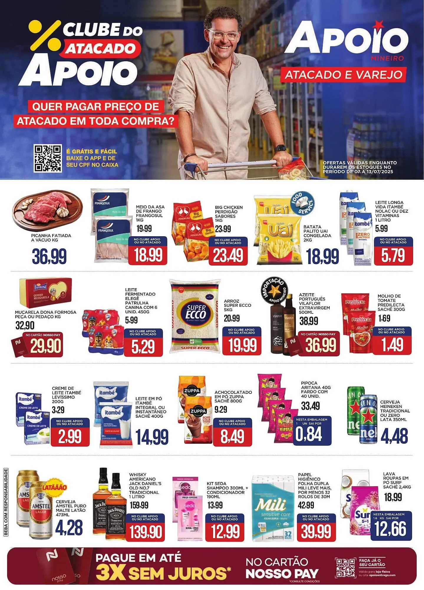 Encarte de Catálogo Apoio Mineiro 7 de julho até 13 de julho 2025 - Pagina 1