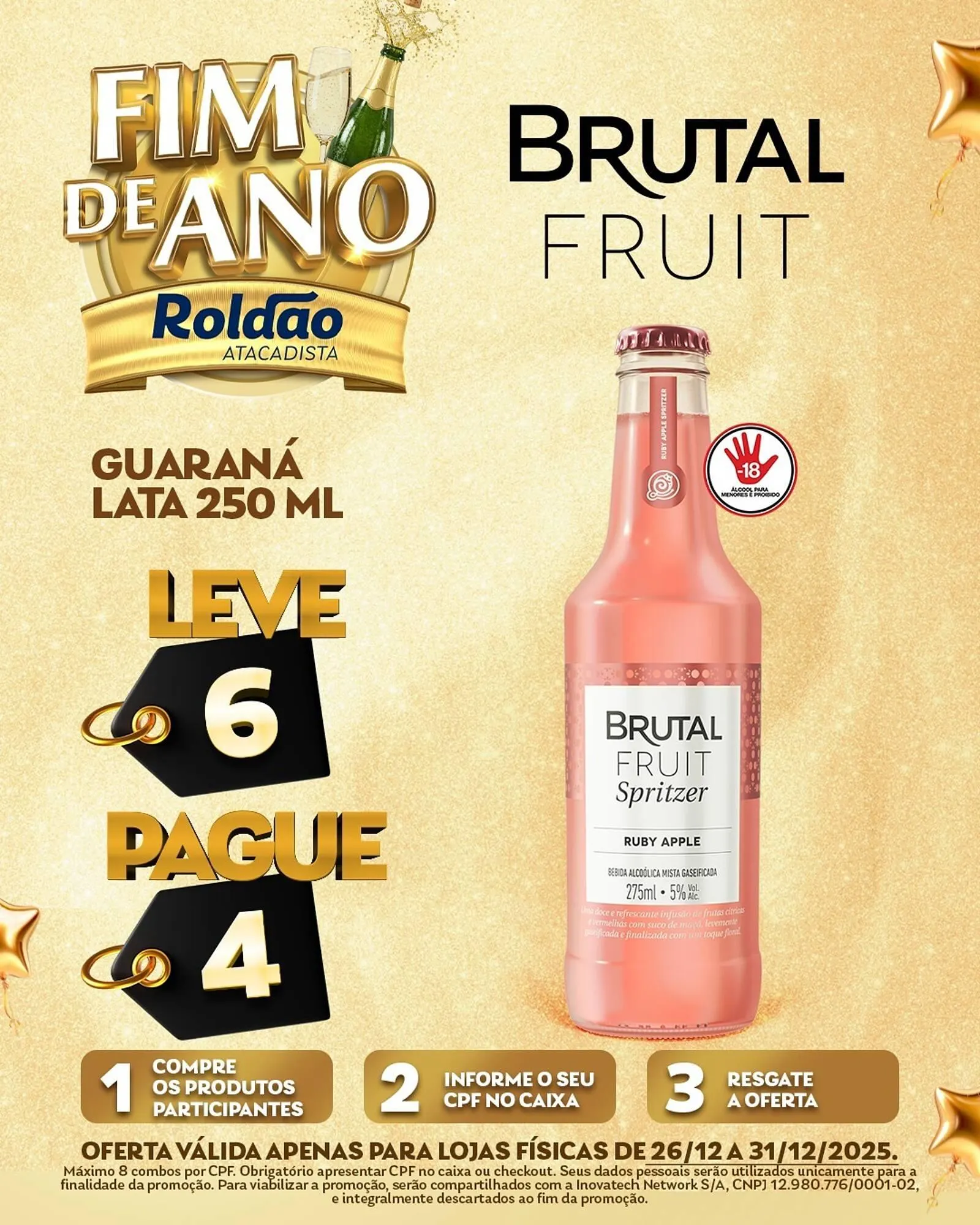 Encarte de Folheto Roldão 27 de dezembro até 31 de dezembro 2025 - Pagina 1