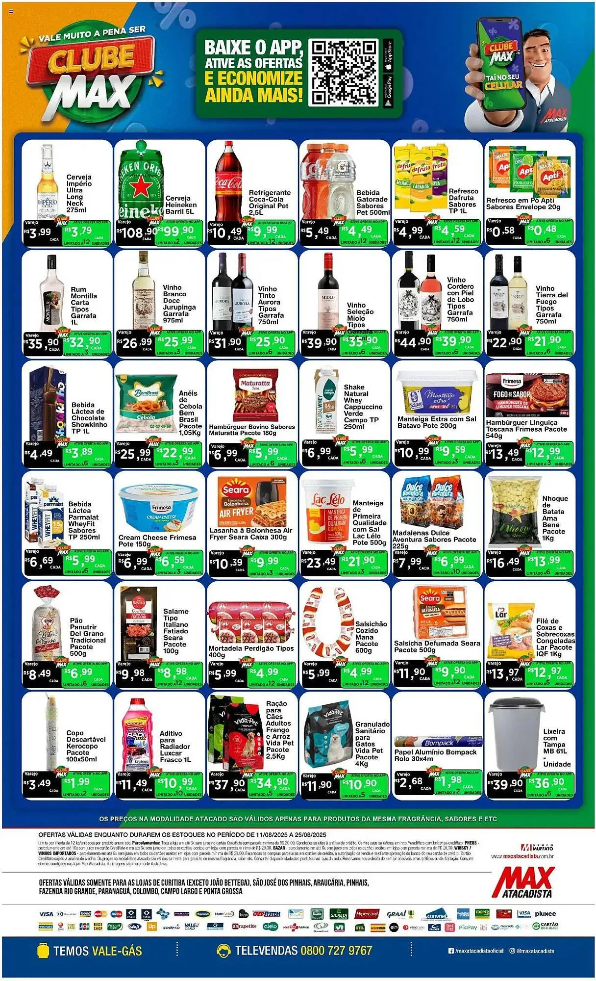 Encarte de Catálogo Max Atacadista 11 de agosto até 25 de agosto 2025 - Pagina 2