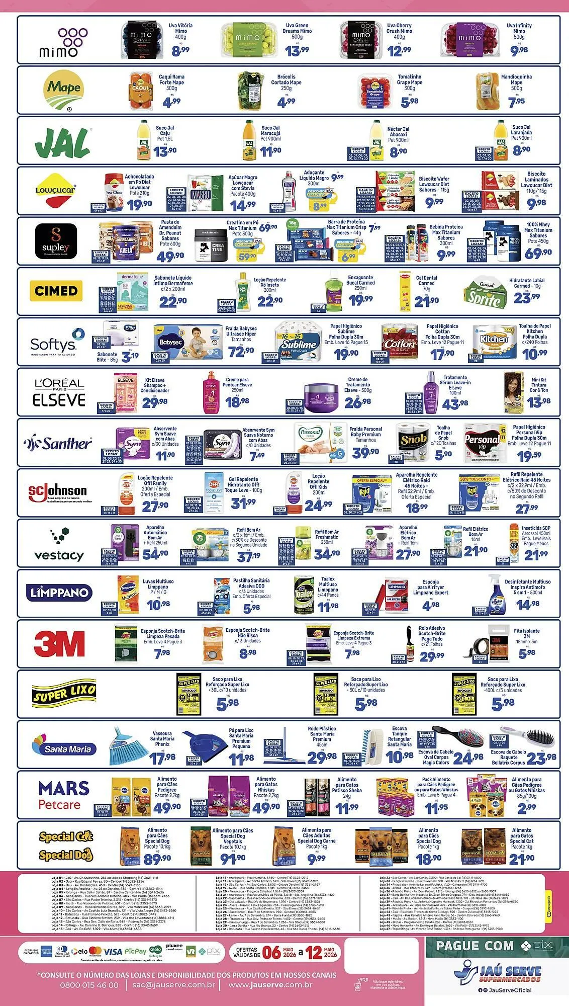 Encarte de Catálogo Supermercados Jau Serve 6 de maio até 12 de maio 2026 - Pagina 4