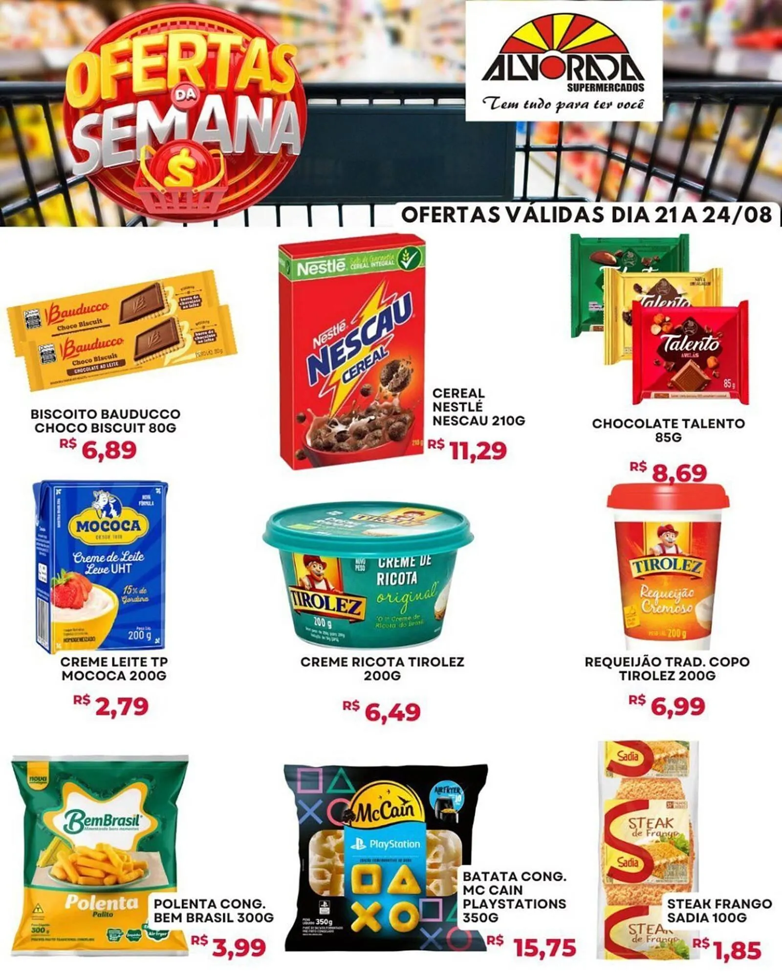 Encarte de Catálogo Alvorada Supermercados 21 de agosto até 24 de agosto 2025 - Pagina 2