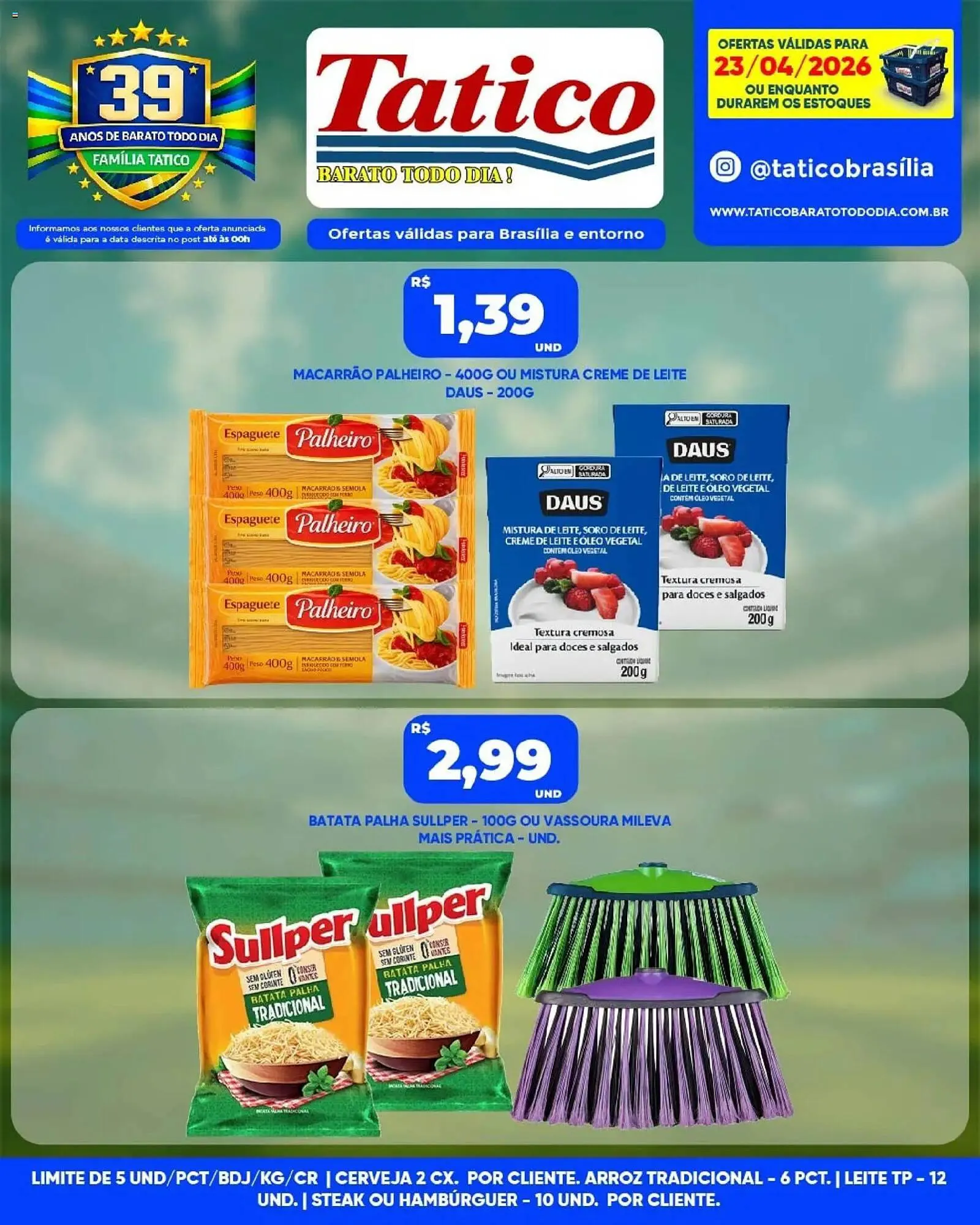 Encarte de Tabloide Tatico 24 de abril até 24 de abril 2026 - Pagina 29