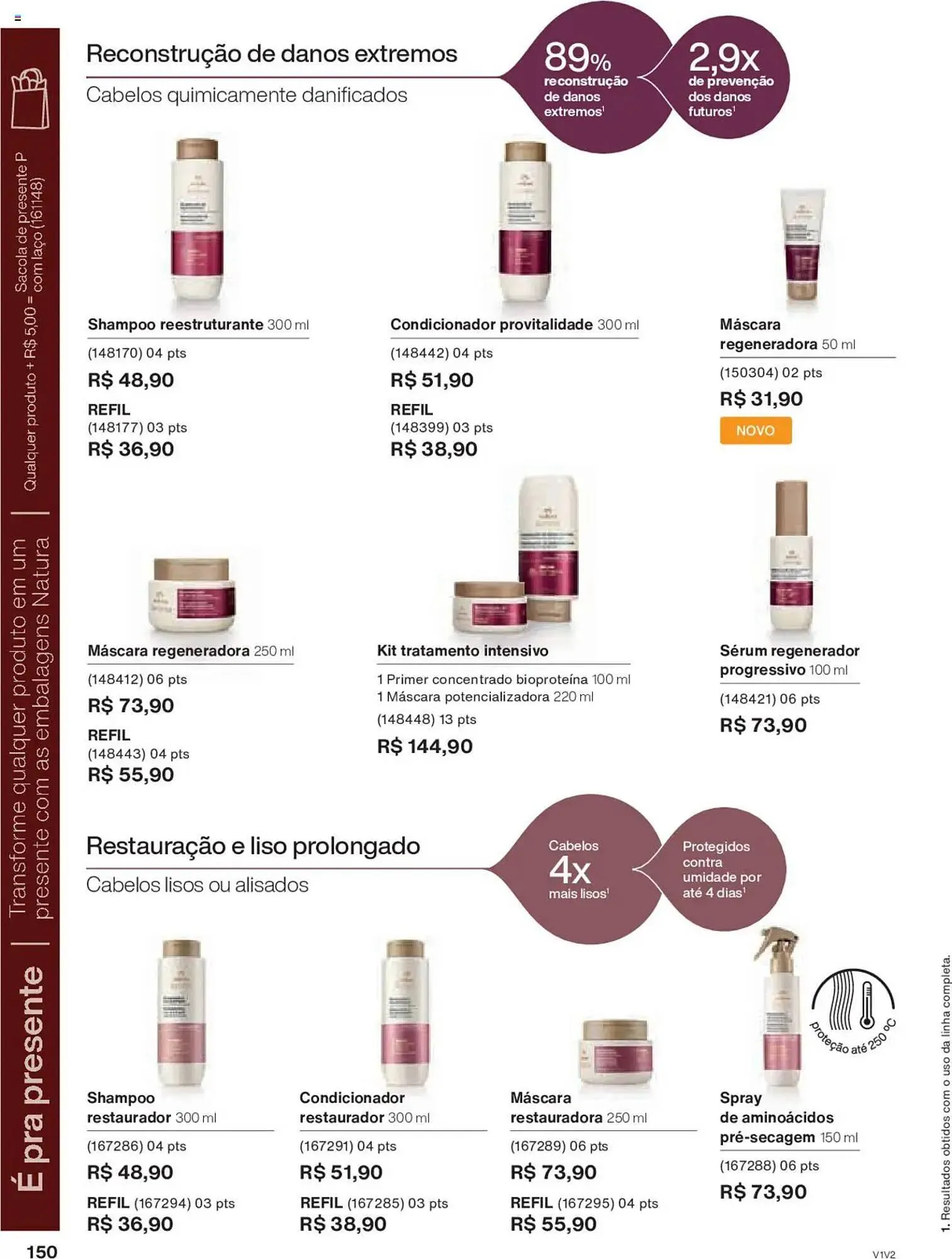 Encarte de Catálogo Natura 14 de outubro até 4 de novembro 2025 - Pagina 150