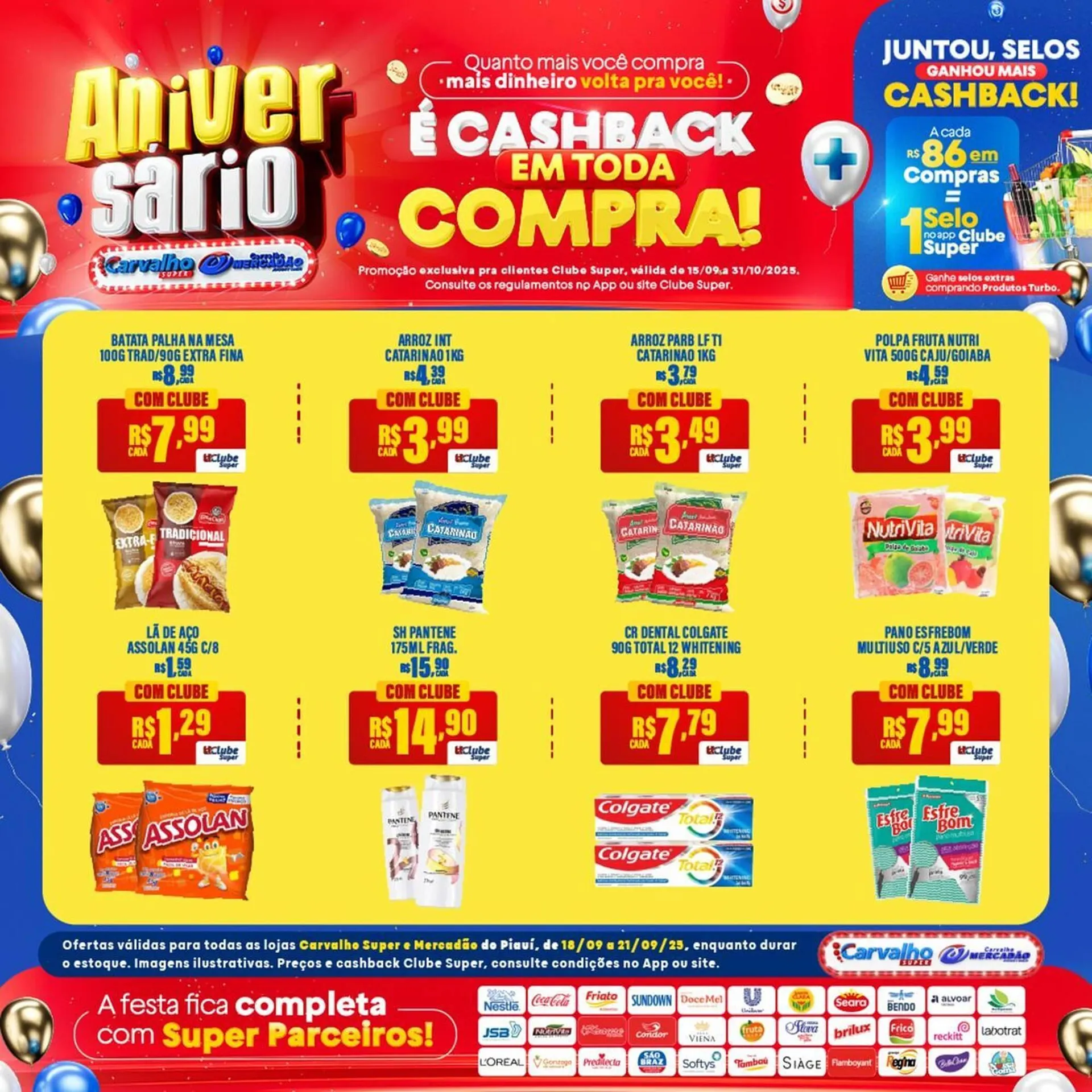 Encarte de Catálogo Carvalho Supermercado 19 de setembro até 31 de outubro 2025 - Pagina 7