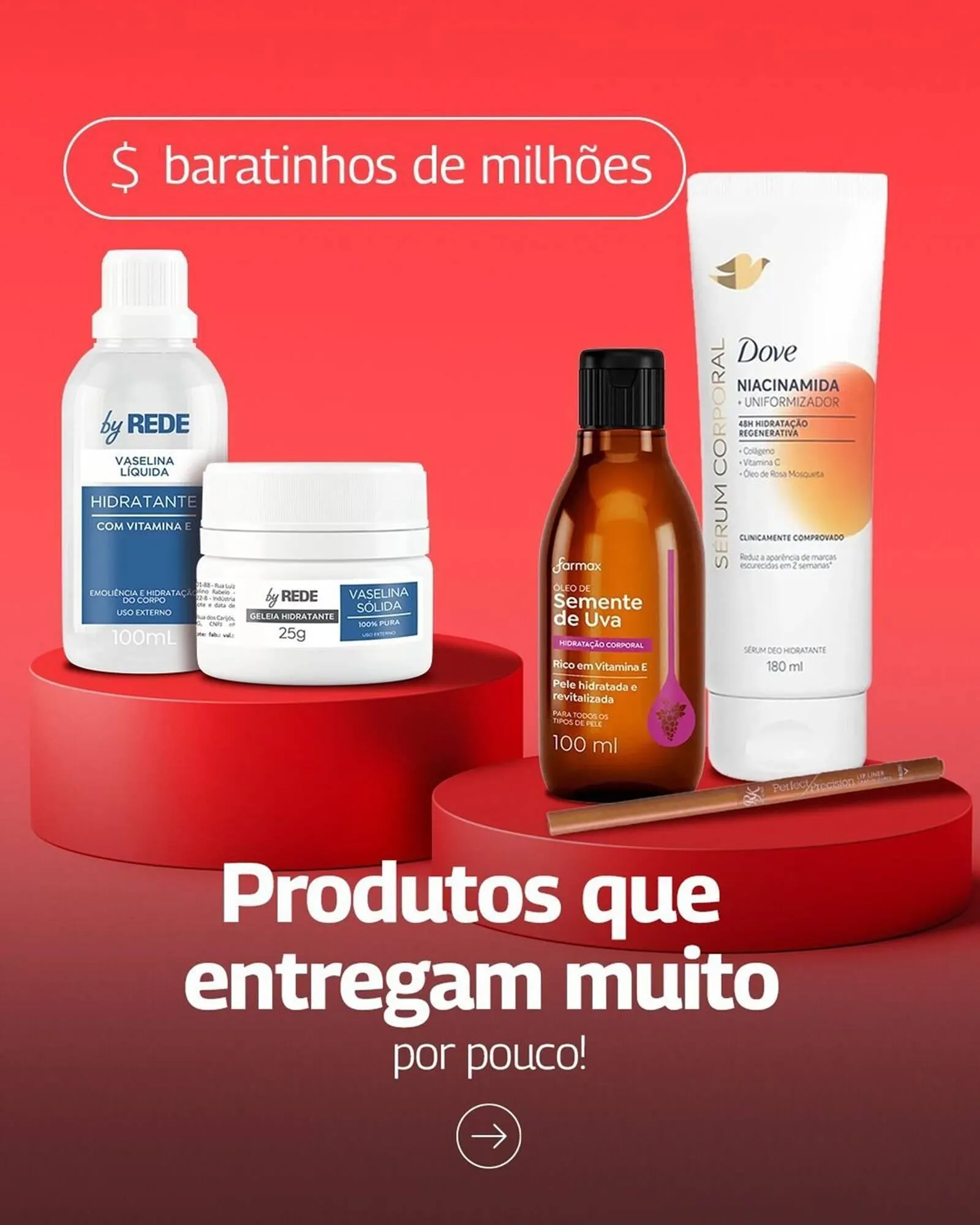 Encarte de Folheto Lojas Rede 24 de março até 30 de março 2026 - Pagina 1