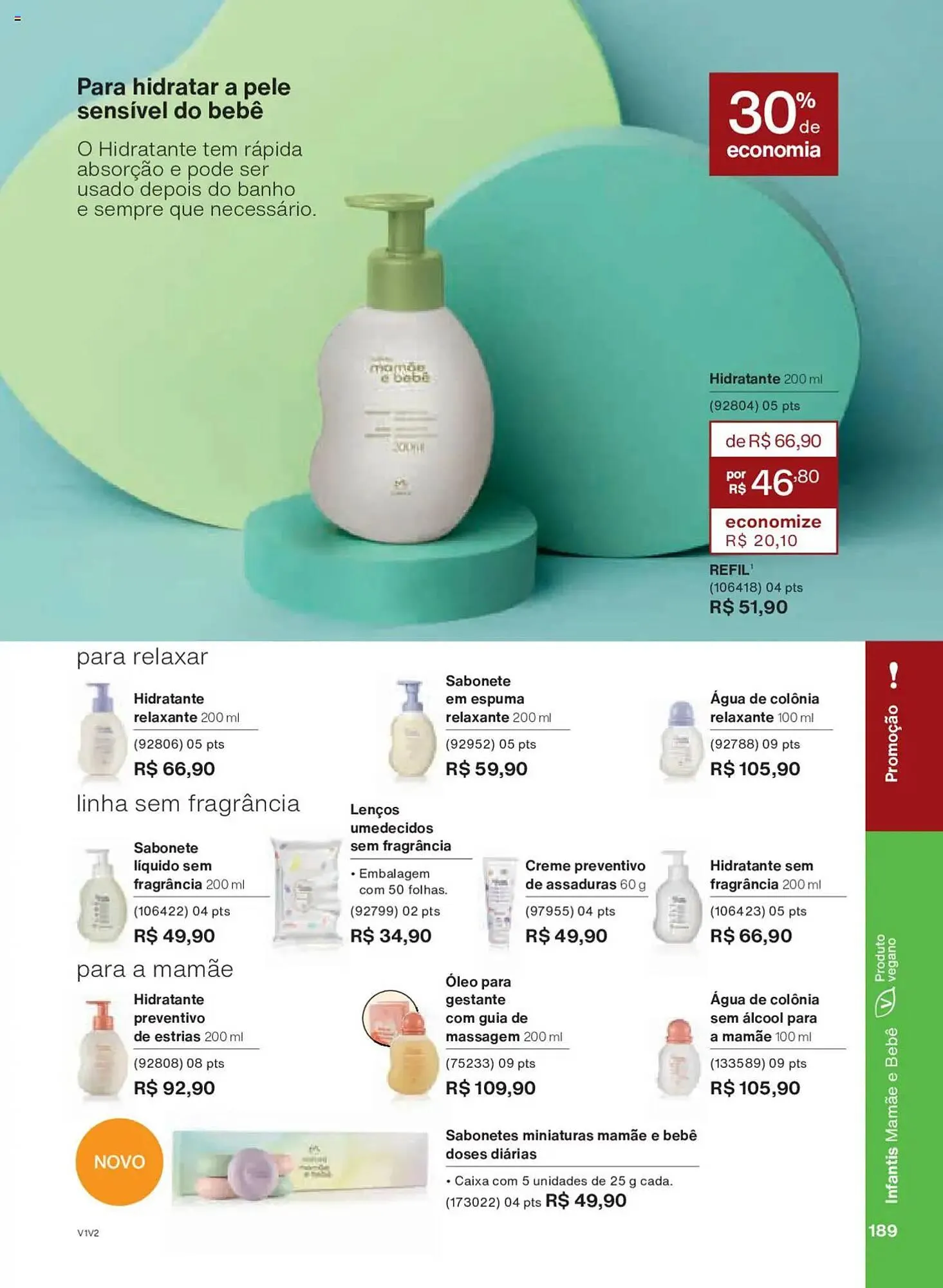 Encarte de Catálogo Natura 14 de outubro até 4 de novembro 2025 - Pagina 189