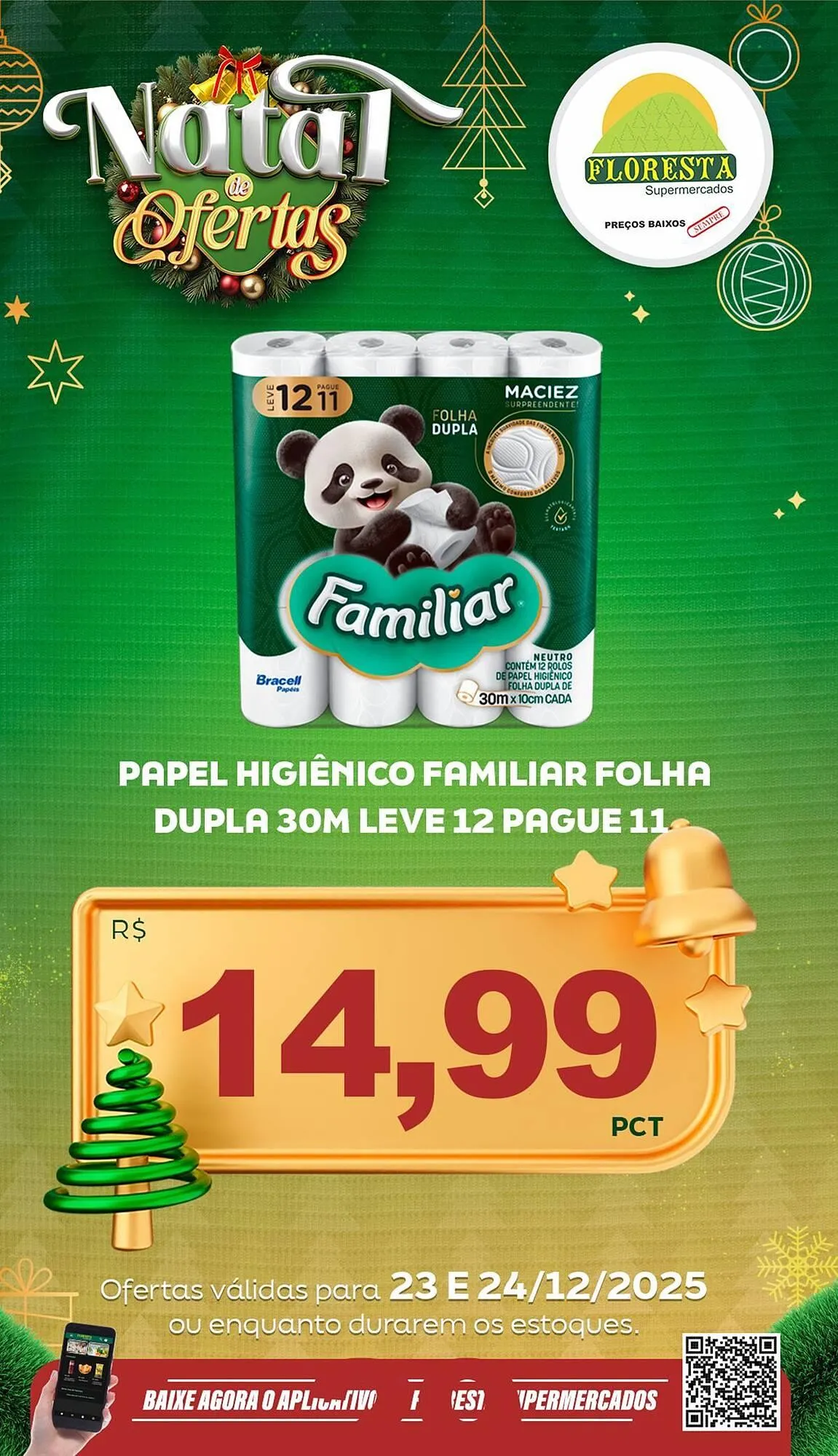 Encarte de Catálogo Floresta Supermercados 23 de dezembro até 24 de dezembro 2025 - Pagina 39