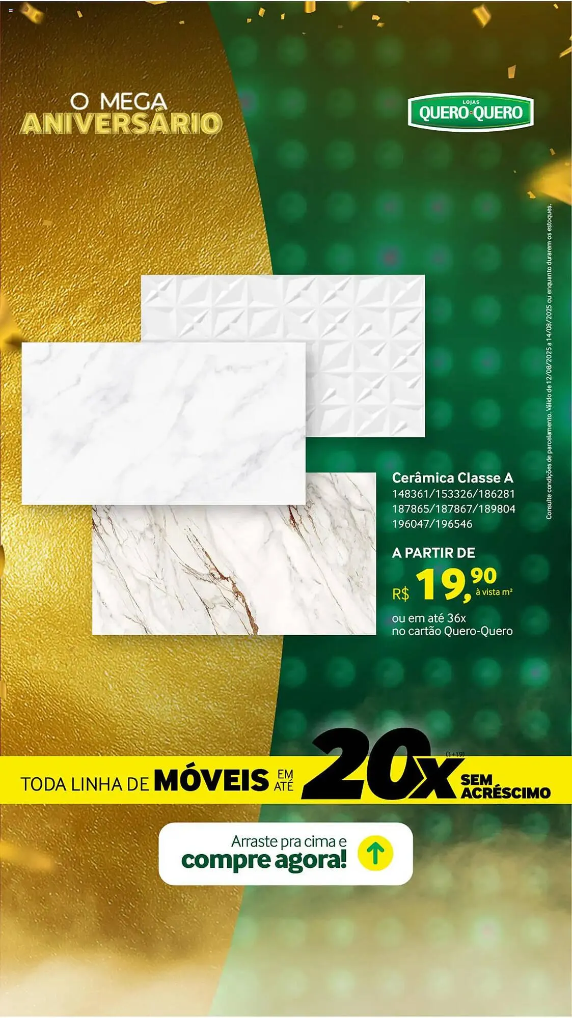 Encarte de Catálogo Quero Quero 12 de agosto até 15 de agosto 2025 - Pagina 2