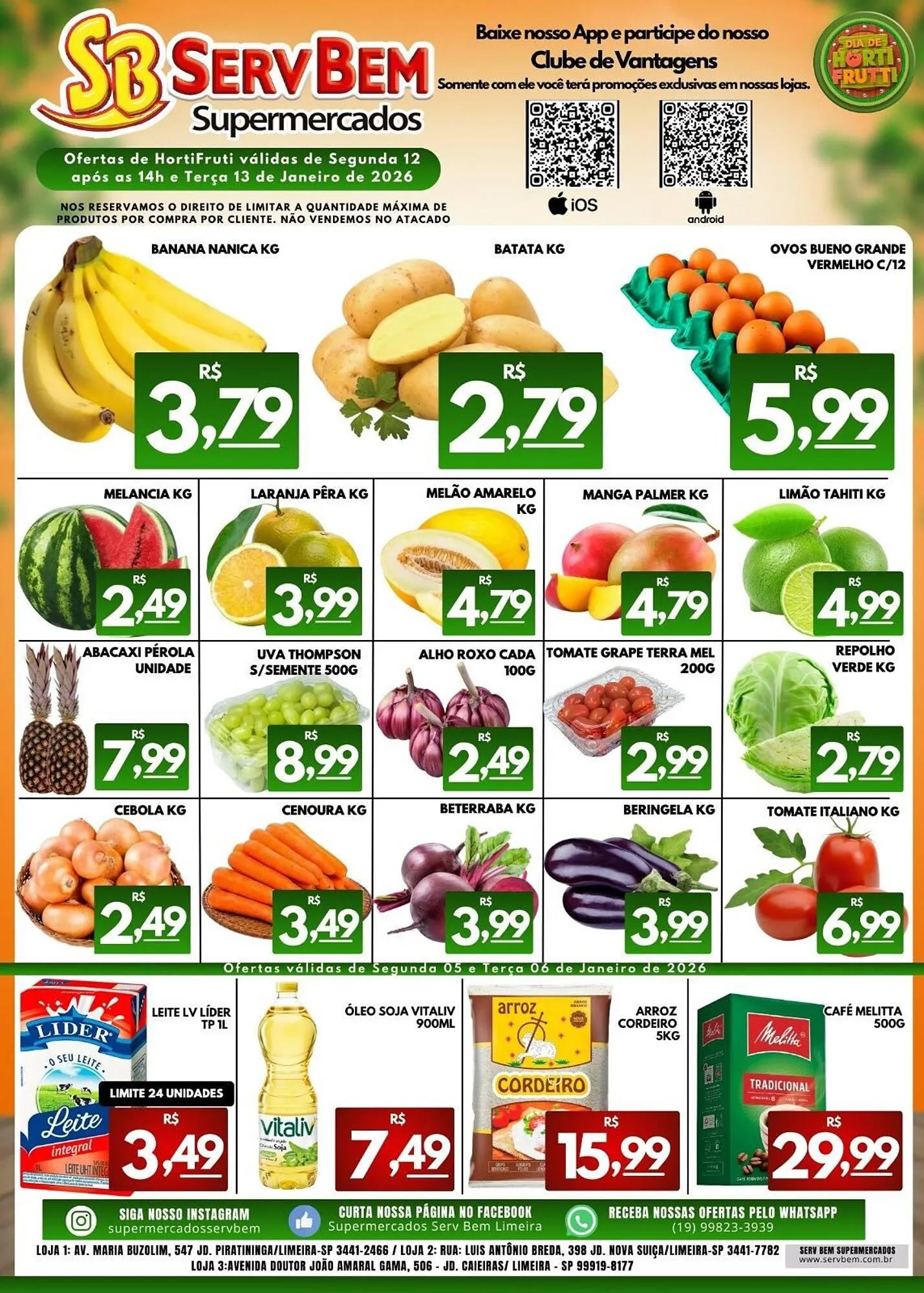 Encarte de Catálogo ServBem 12 de janeiro até 13 de janeiro 2026 - Pagina 1