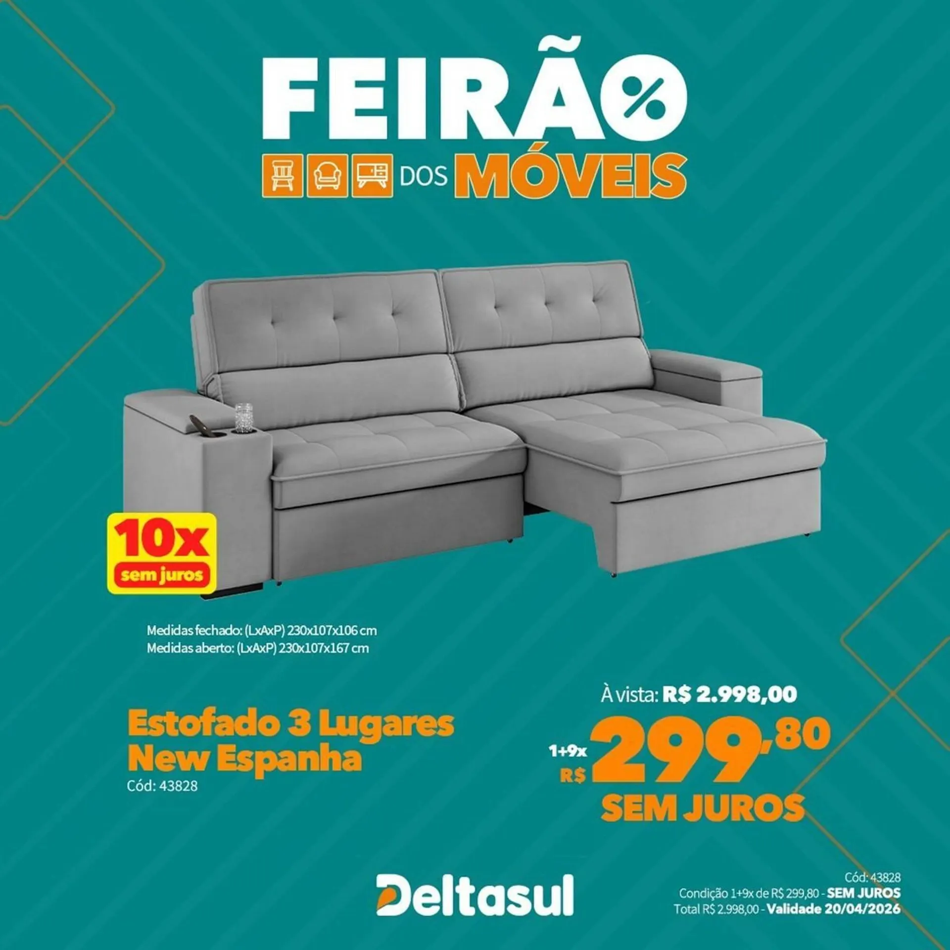 Encarte de Folheto Deltasul 13 de abril até 20 de abril 2026 - Pagina 10