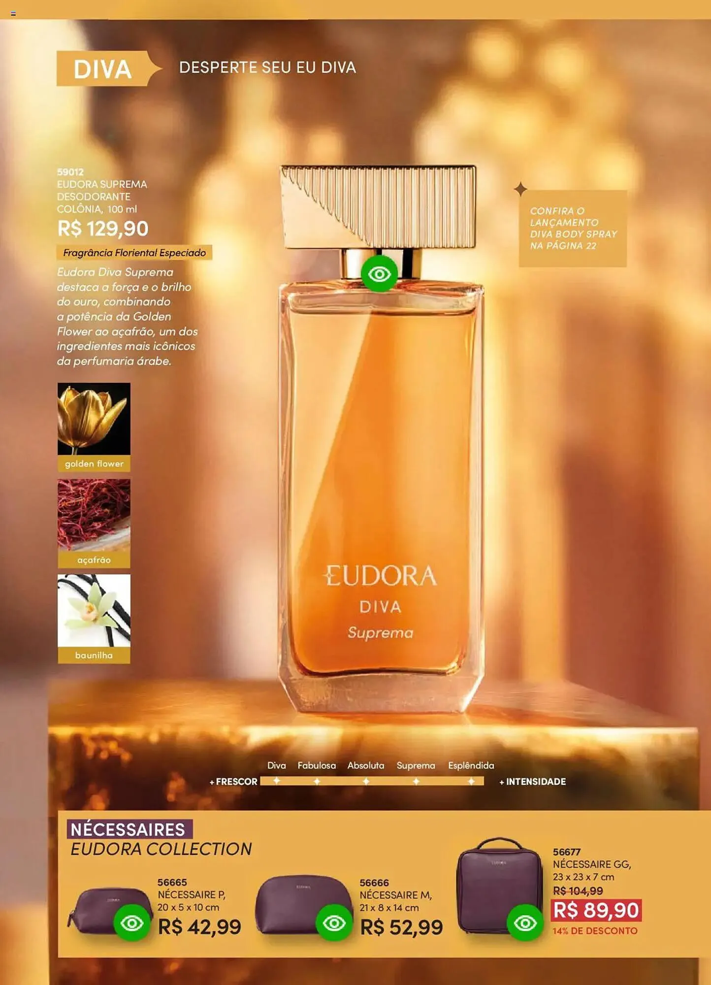 Encarte de Catálogo Eudora 25 de junho até 17 de julho 2025 - Pagina 32